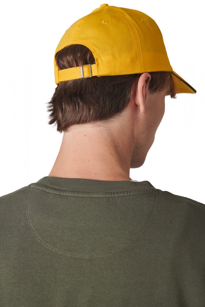 K-UP Baseball Cap 6-Panel-Kappe mit Kontrast-Sandwichschirm