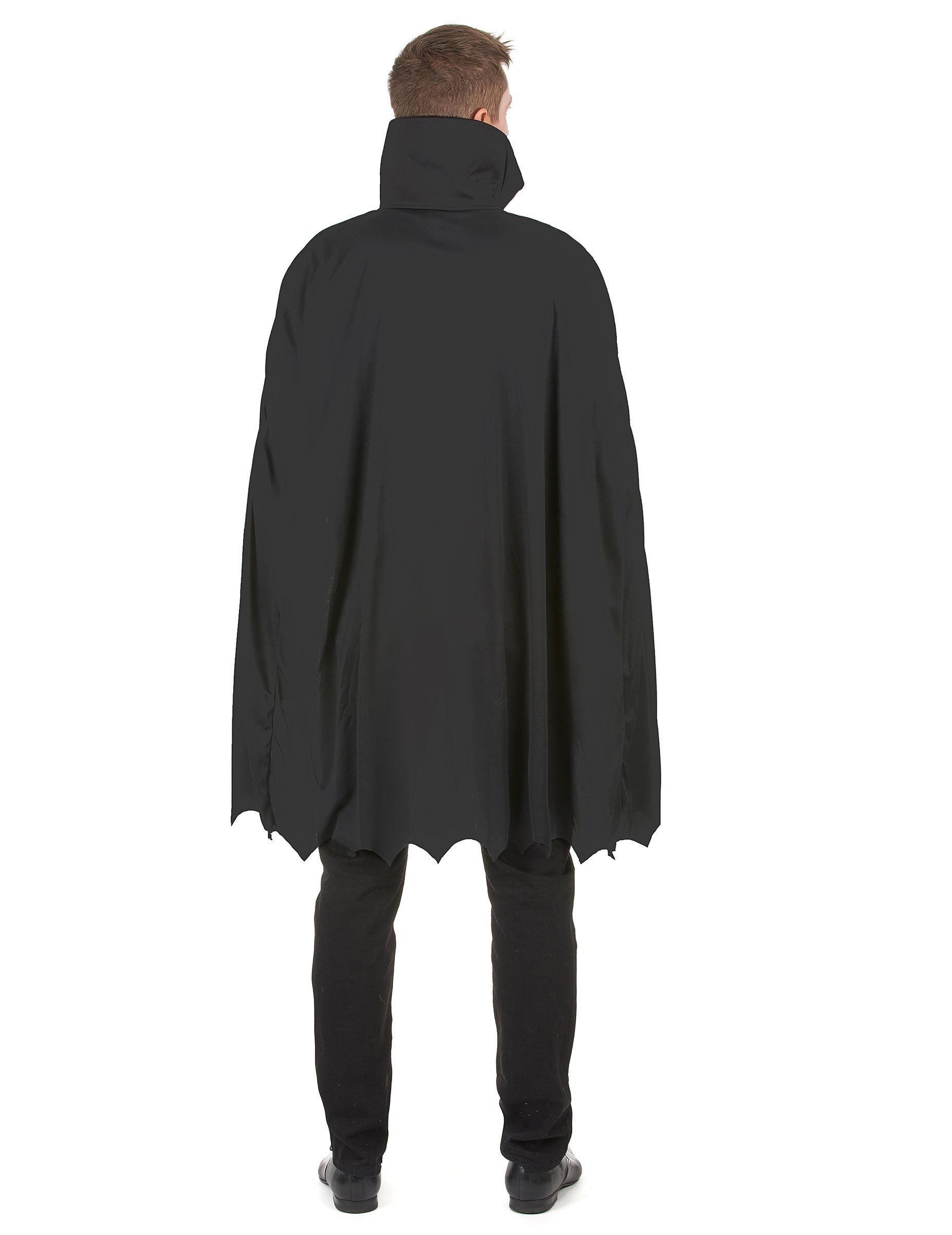 JADEO Kostüm Eleganter Vampir Halloween Herrenkostüm schwarz-rot-weiss
