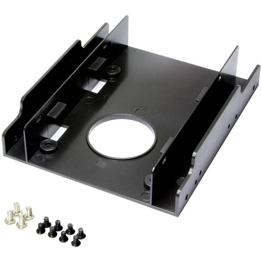 LogiLink Festplatten-Einbaurahmen Festplatten Einbau Set, 2.5″ auf 3.5″
