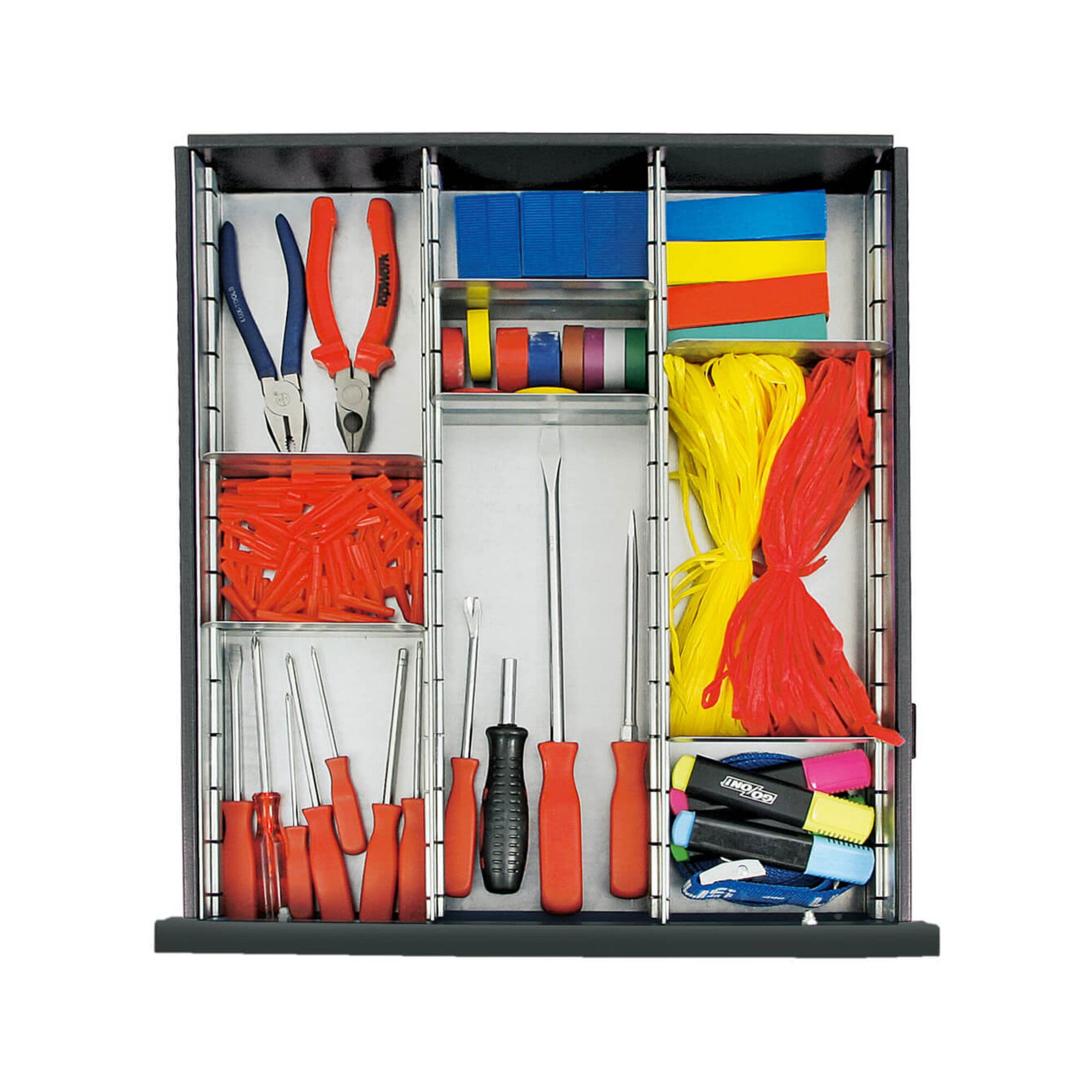 Stumpf Metall GmbH Regal Stumpf Einteilungs-Set 100 mm hoch, 9-teilig