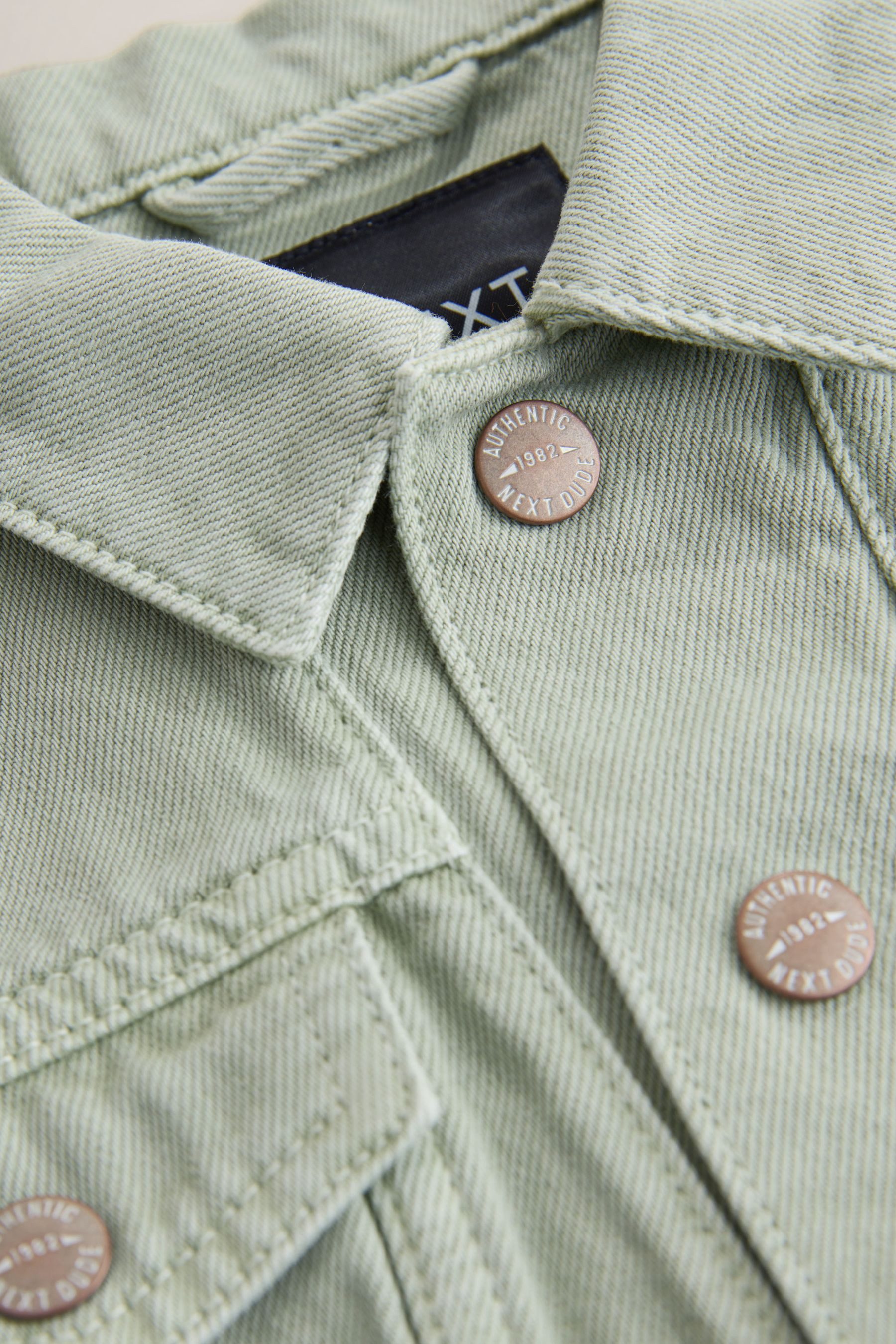 Next Jeansjacke Denim-Jacke aus 100 % Baumwolle (1-St)