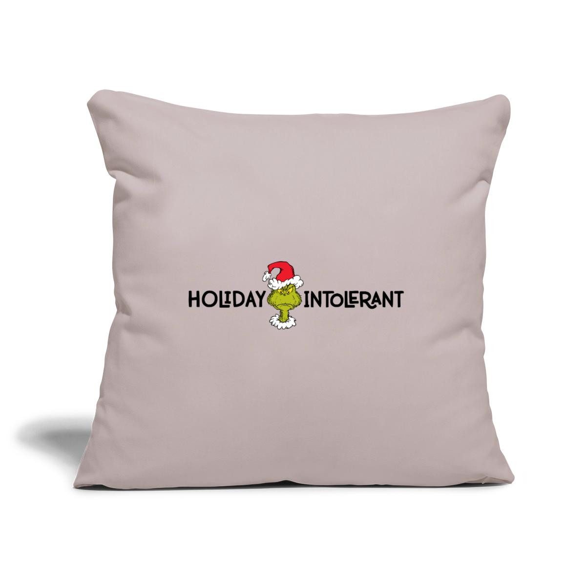 Spreadshirt Kissenbezug Der Grinch Statement Holiday Intolerant Kissenbezug 45x45 cm