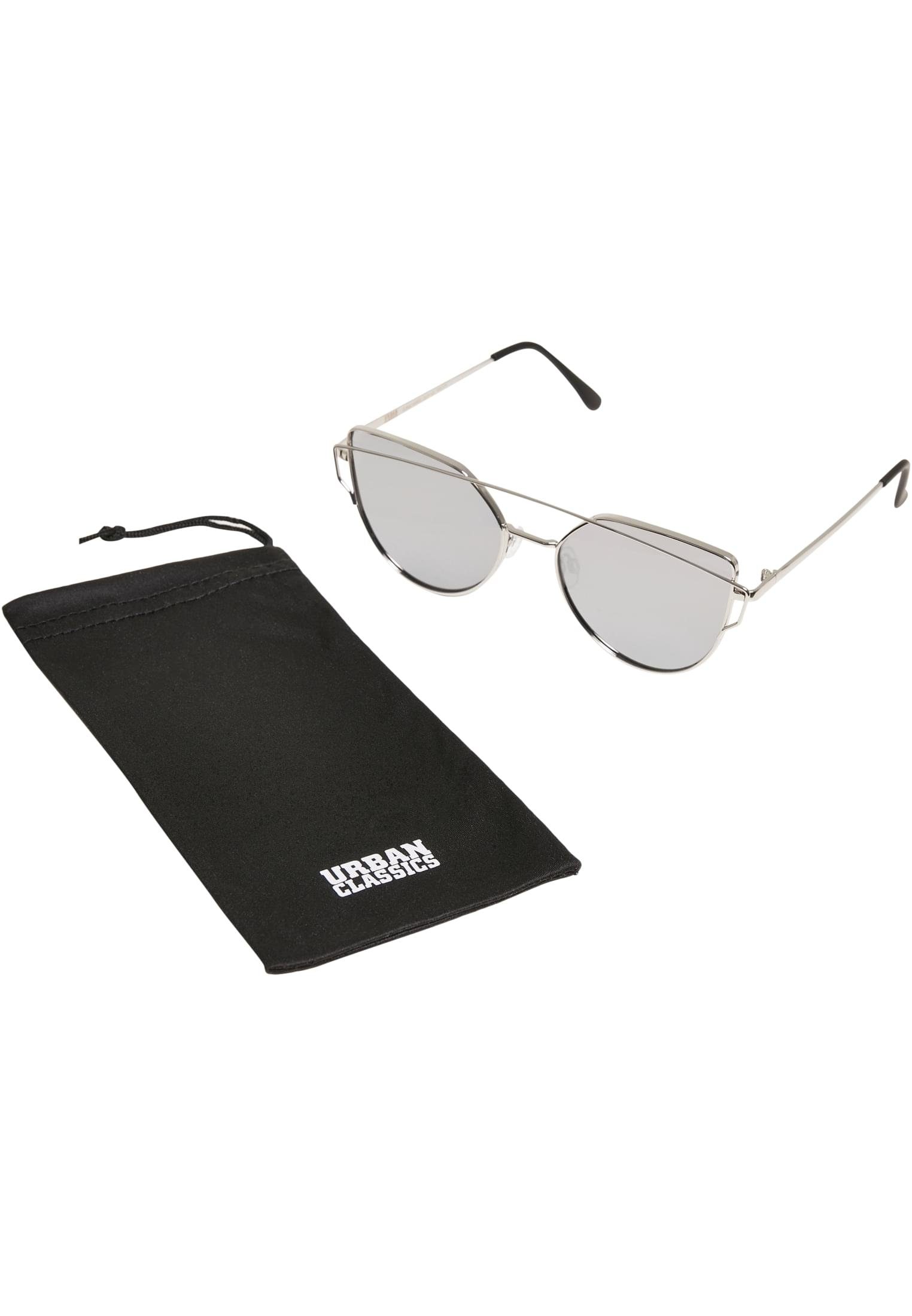 URBAN CLASSICS Sonnenbrille Accessoires Sunglasses July UC silver | Sonnenbrillen