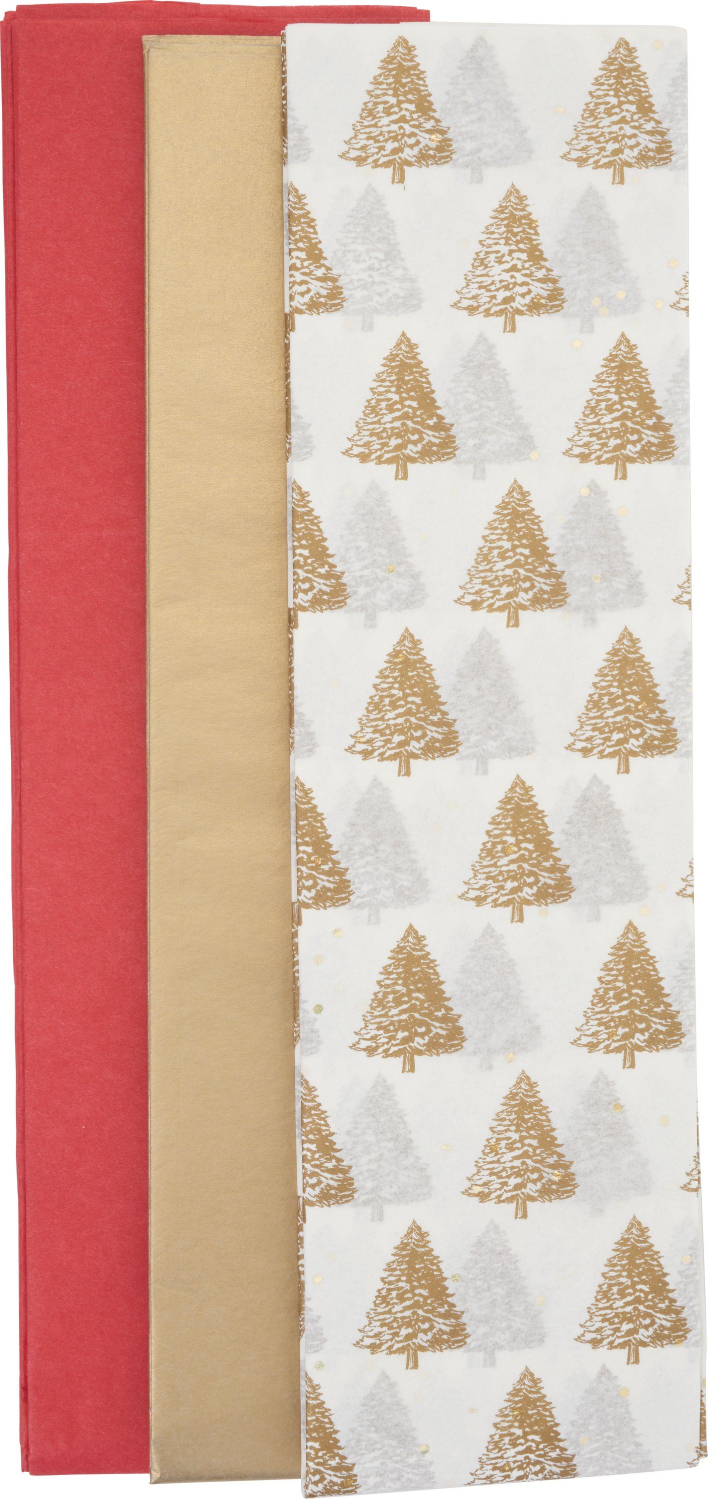 CLAIREFONTAINE Seidenpapier Меню Weihnachten, 6 Bogen