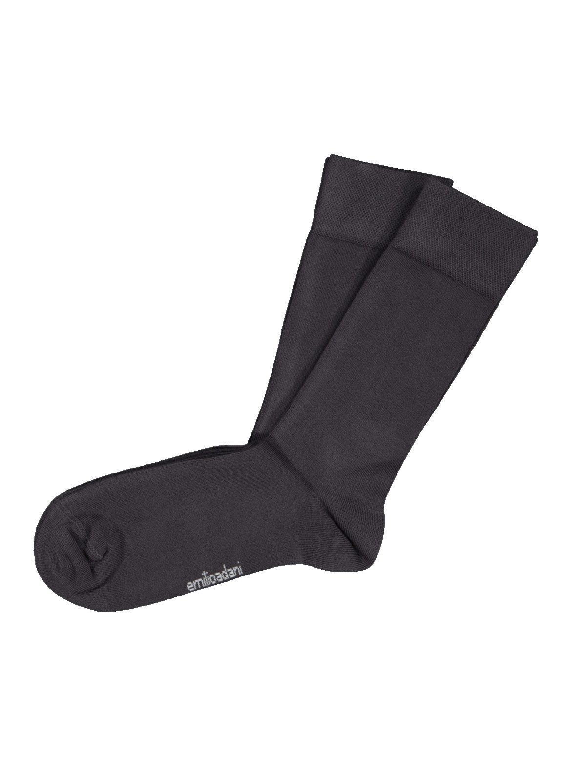 emilio adani Basicsocken emilio adani Herren Socke uni, Anthrazit