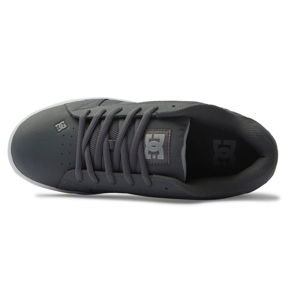 DC Shoes Heather Net Grey/White Sneaker