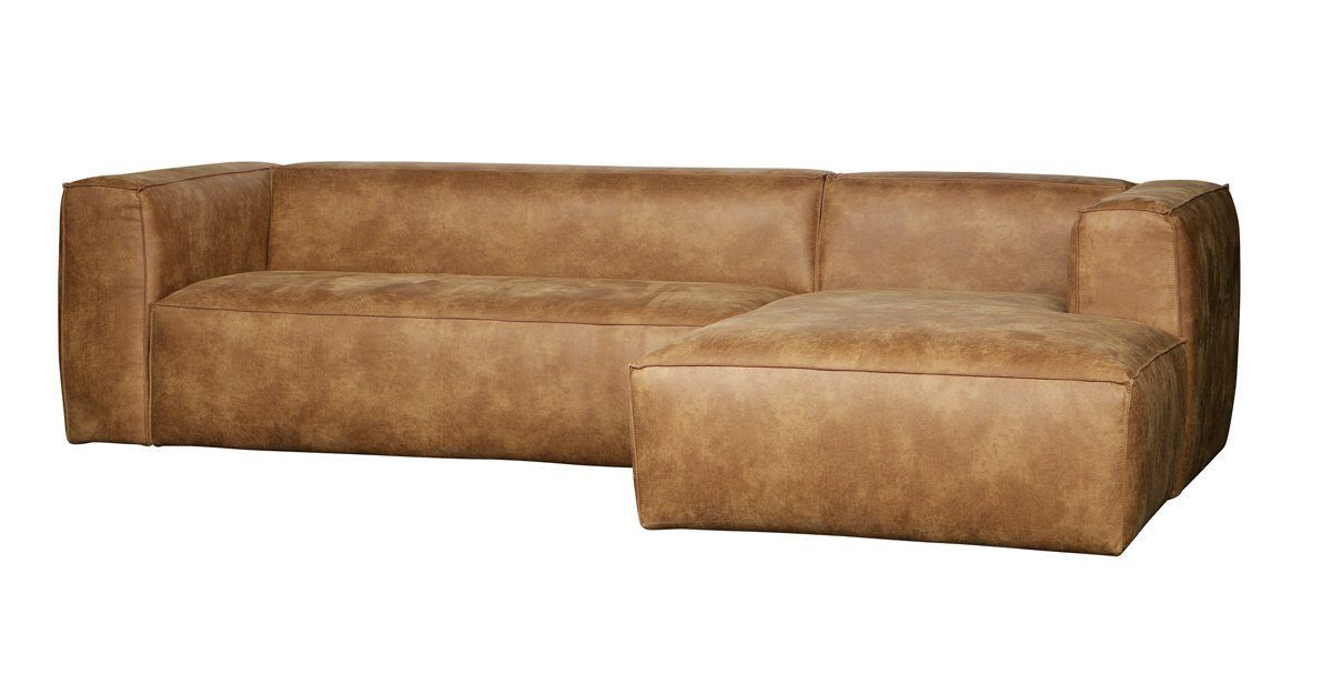 Maison ESTO Ecksofa BENNO recyceltes Leder günstig online kaufen