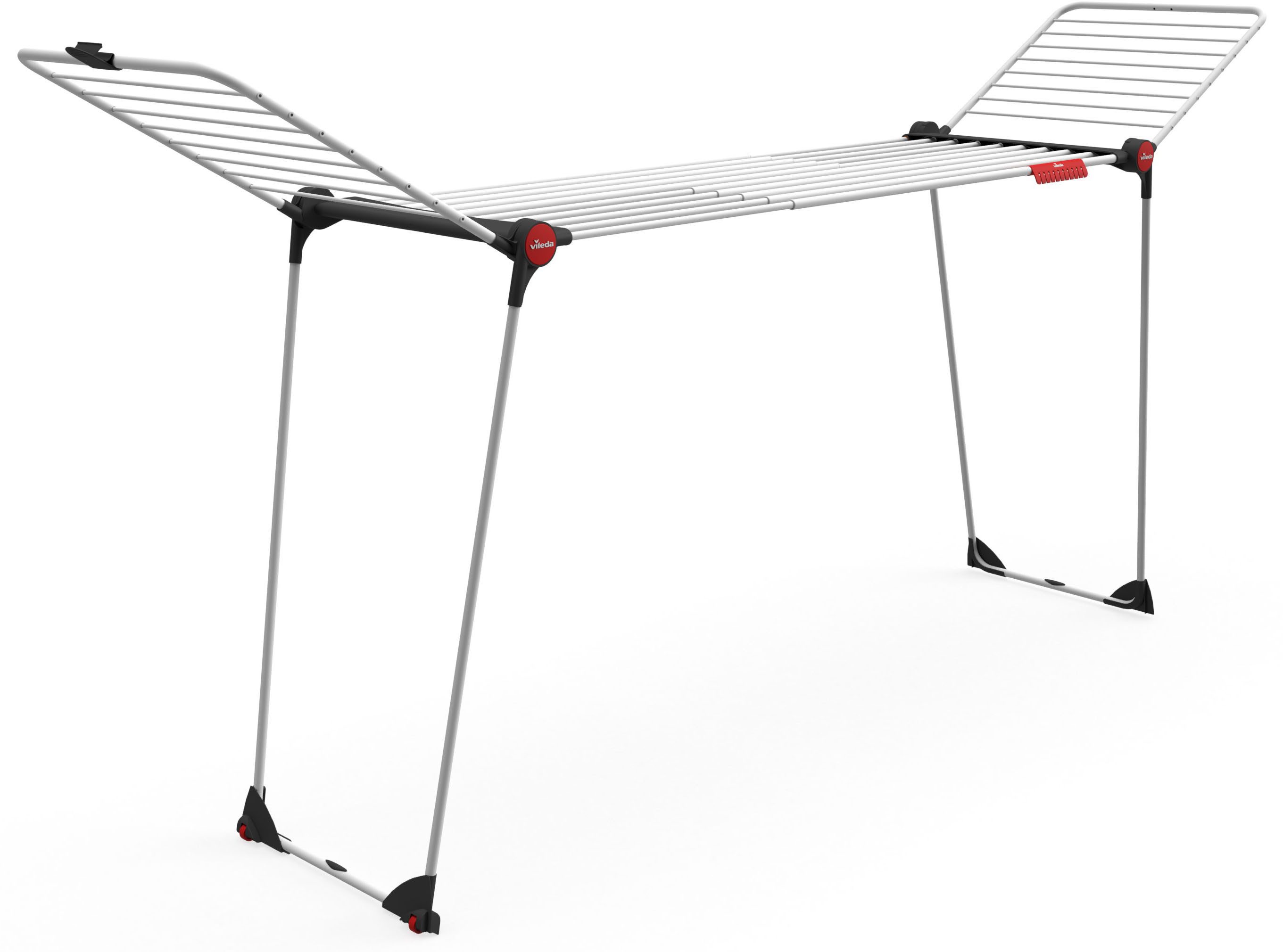 Vileda Wäscheständer Vileda INFINITY Flex, Ausziehbar auf 304 cm - für große Wäschestücke