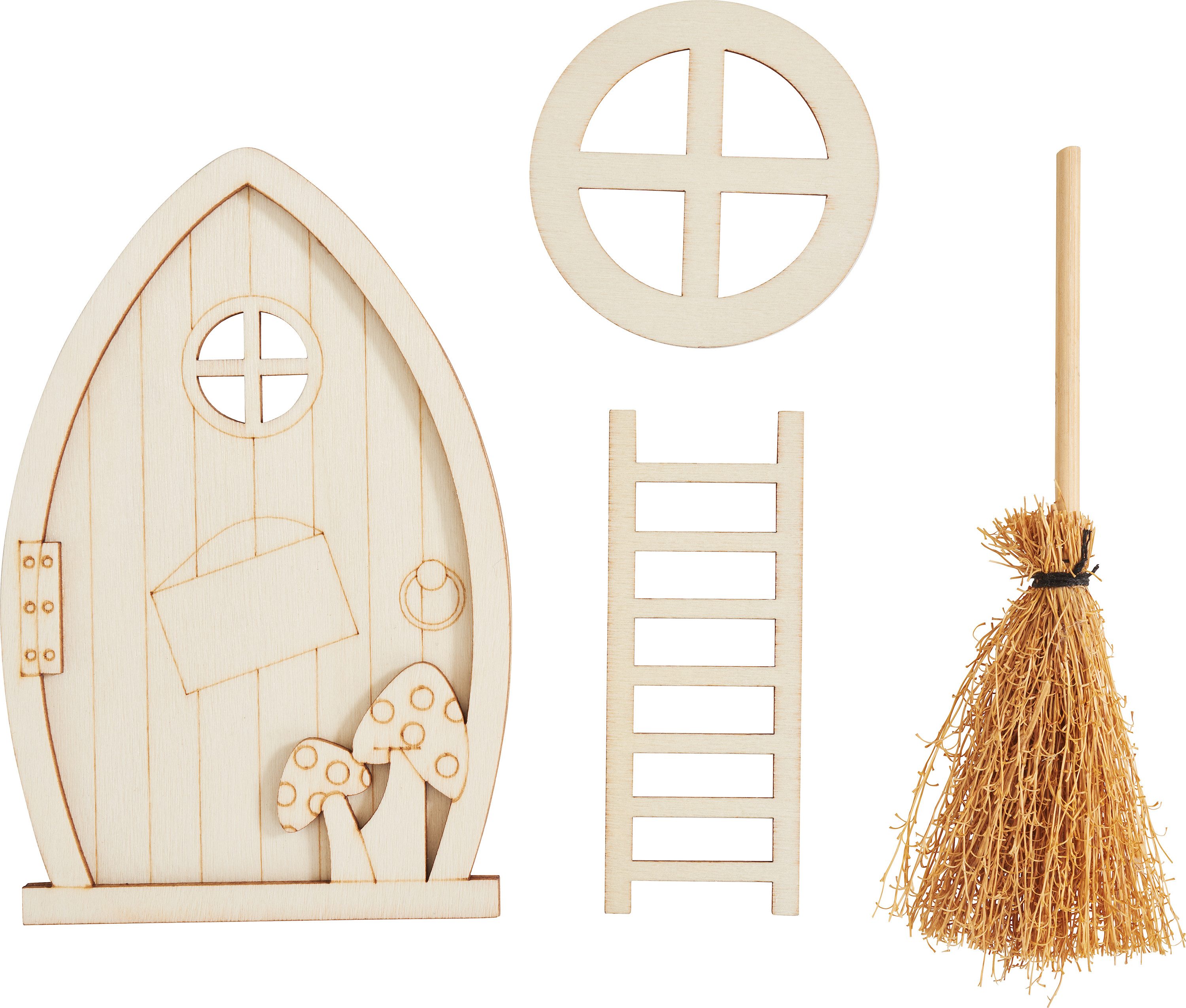 VBS Dekofigur Pilze (4 St), 4 Teile