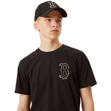 New Era Print-Shirt New Era MLB BOSTON RED SOX Gold Metallic Tee T-Shirt NEU/OVP