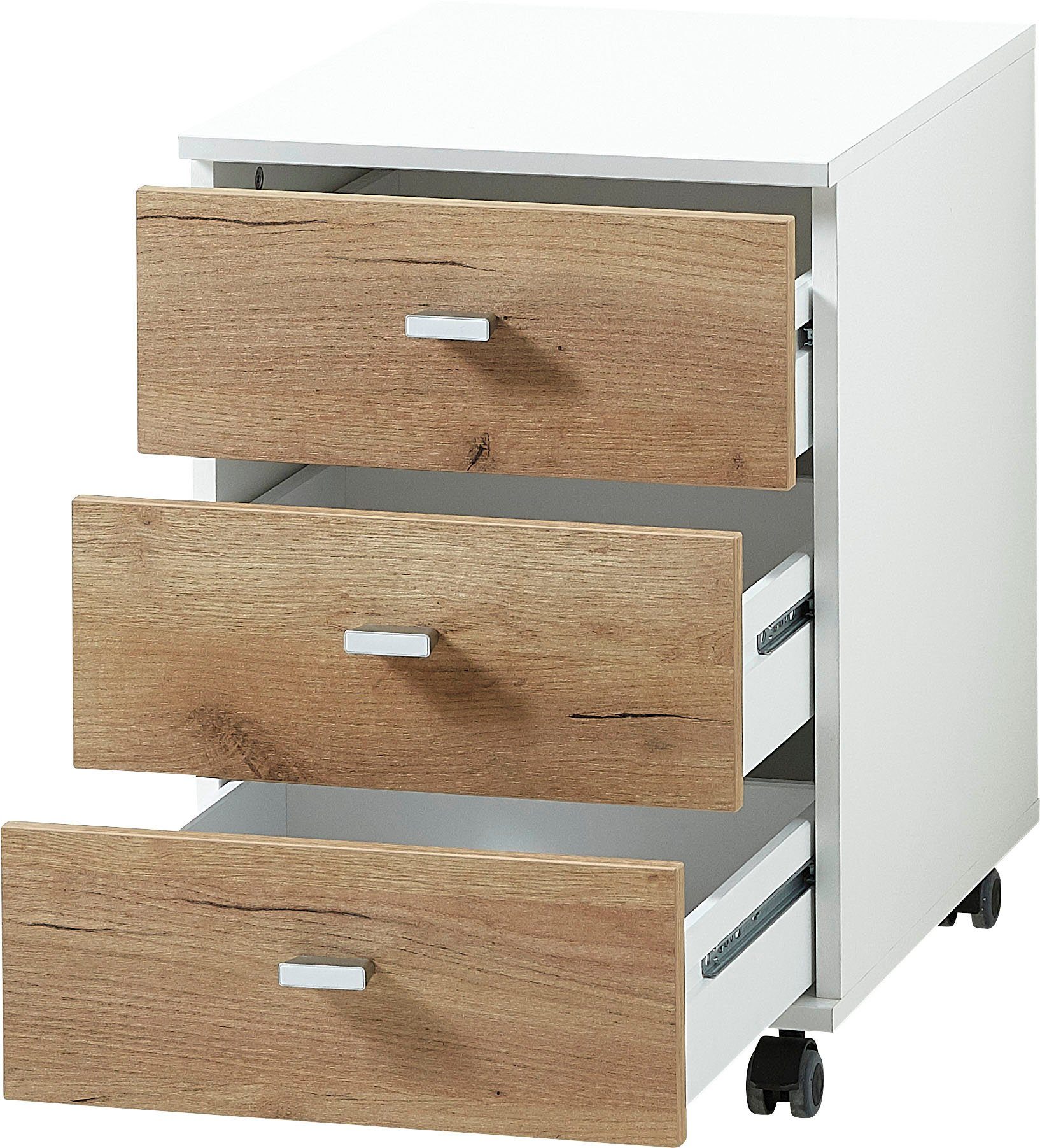 GERMANIA Rollcontainer Altino, mit 3 Schubkästen