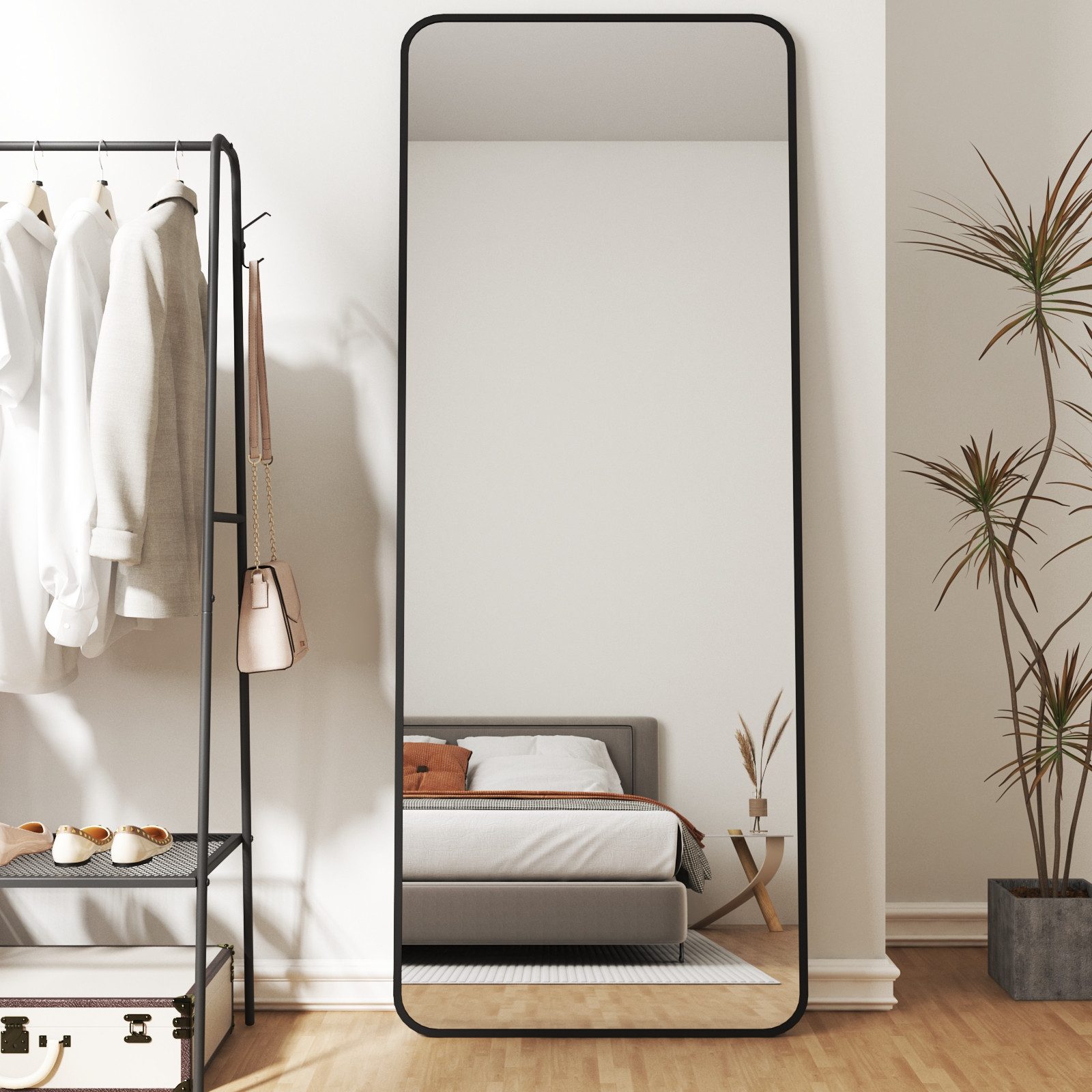 Hopibath Spiegel groß für Wohnzimmer Schlafzimmer Flur Garderobe Hotel (Gan günstig online kaufen