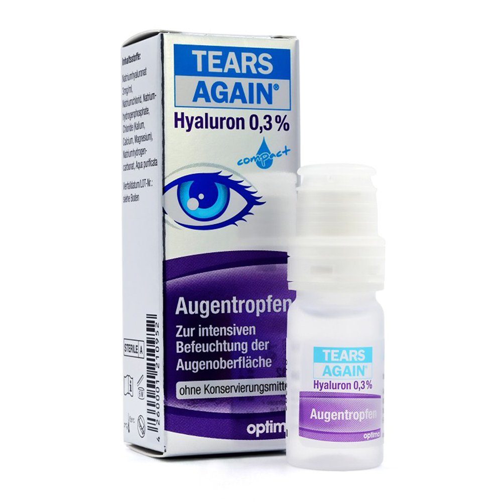 Augenpflege-Set TEARS Again Gel Augentropfen 10 ml
