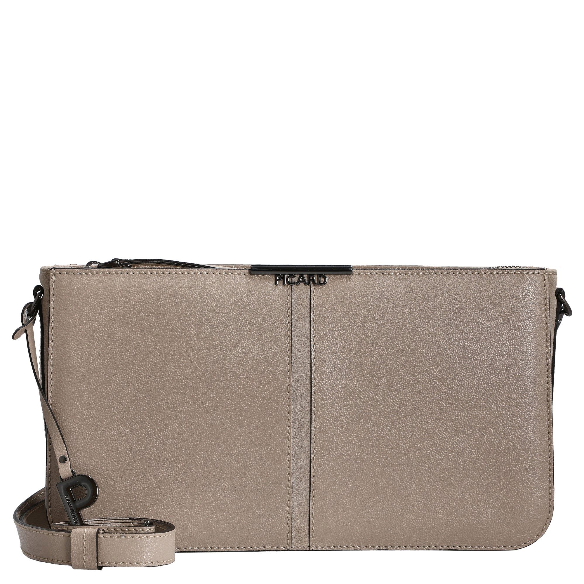 Umhängetasche Marie - Schultertasche 30 cm Rindsleder (liquor)