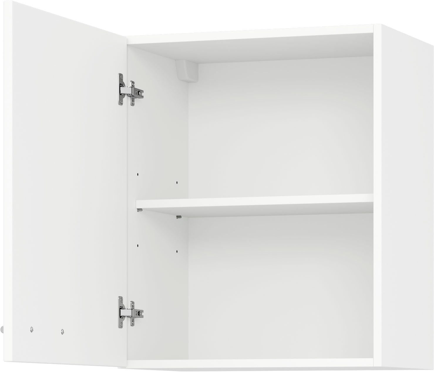 KOCHSTATION Hängeschrank "KS-Scafa", wahlweise Türschlag rechts oder links in meheren Breiten, Höhe 60 cm, wahlweise Türschlag rechts oder links
