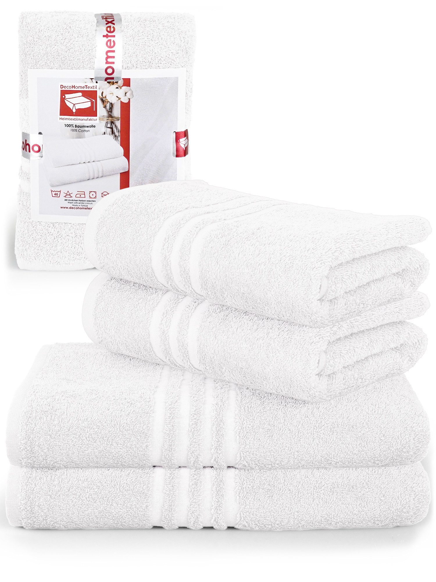 DecoHomeTextil Heimtextilmanufaktur Handtuch Handtuch Set 100% günstig online kaufen