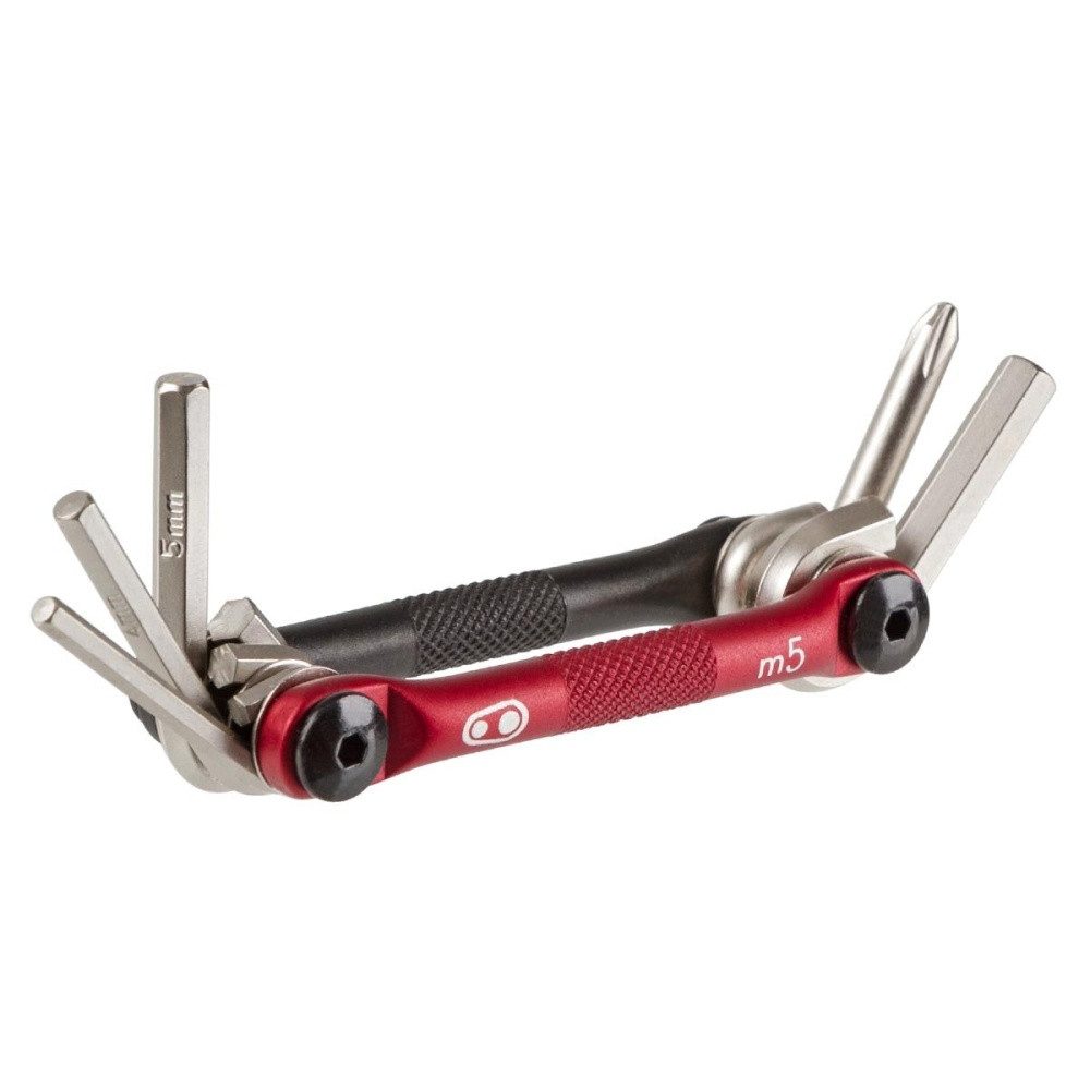 crankbrothers Multitool crankbrothers Multitool M5/rot-schwarz, Fahrrad Reparatur Инструмент