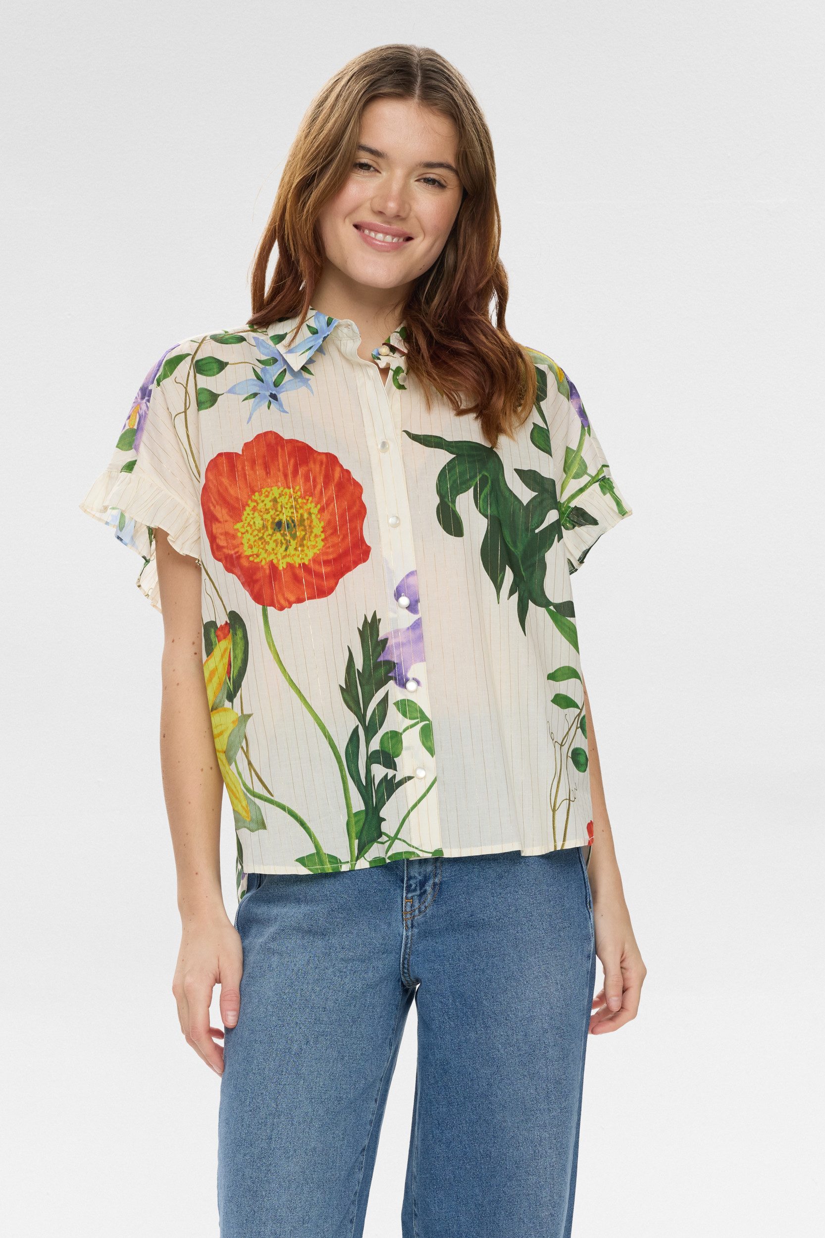 nümph Klassische Bluse