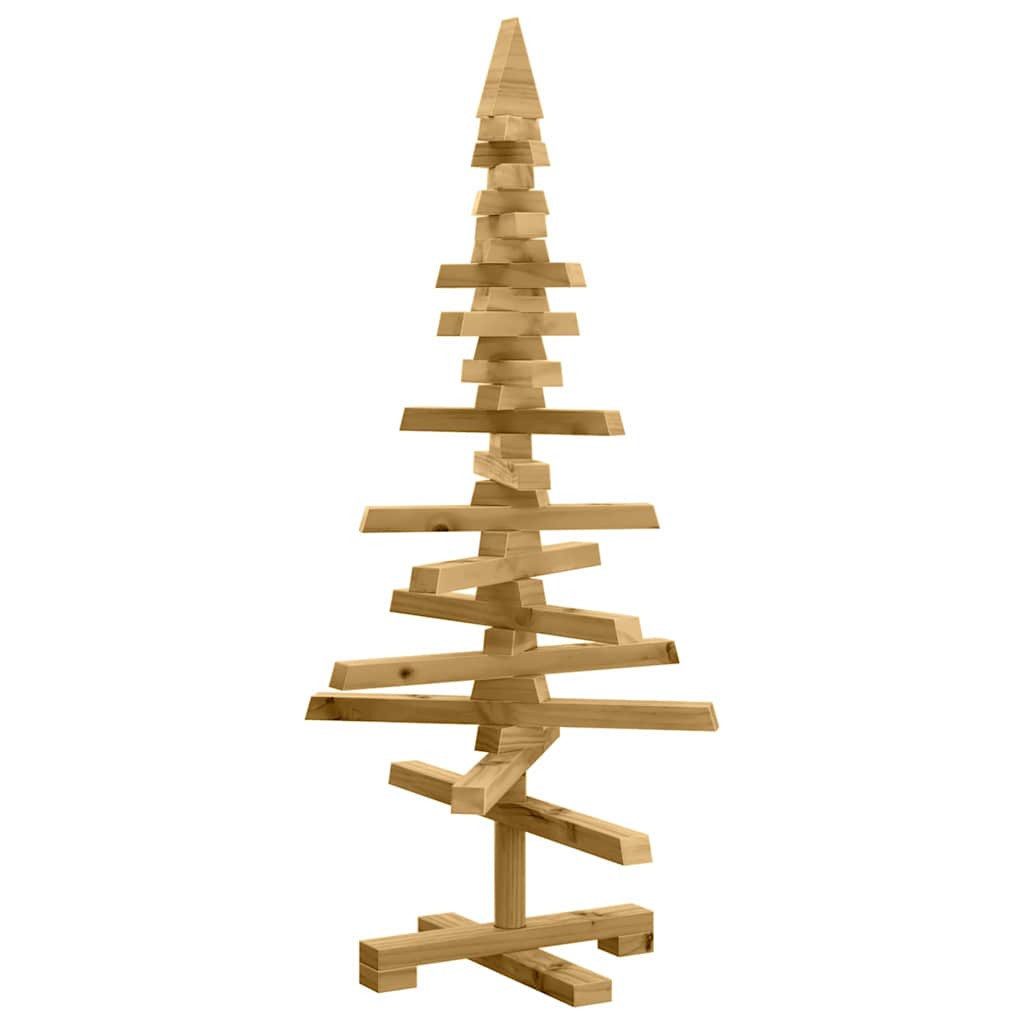 vidaXL Künstlicher Weihnachtsbaum Holz Weihnachtsbaum KOTKA Massives Kiefernholz