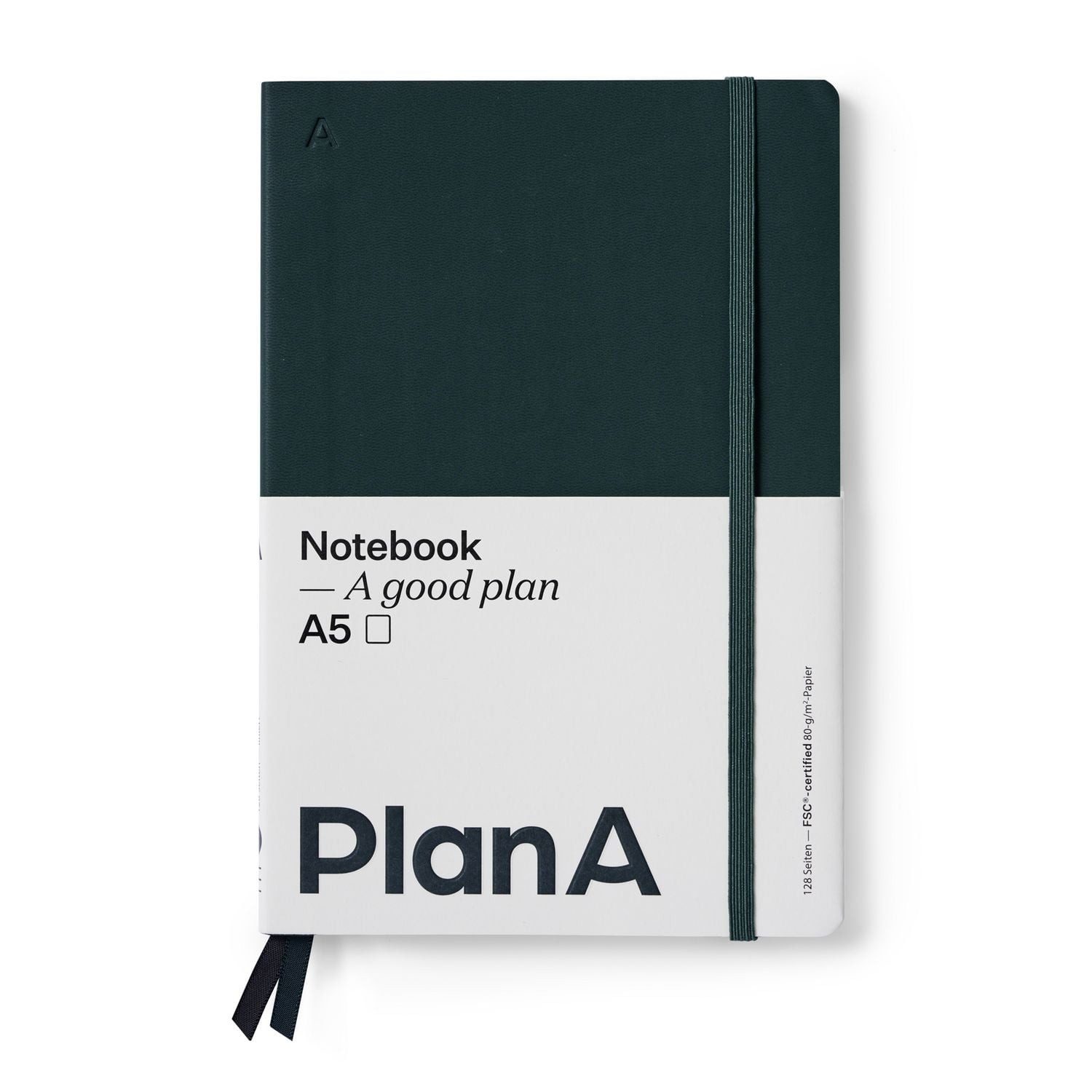 Notizbuch Notizbuch A5 Softcover Blanko Moss Green