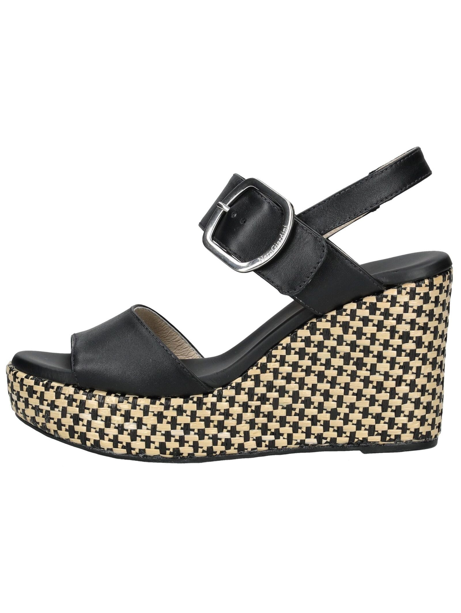 Nero Giardini Nero Giardini Sandalen Leder Keilsandalette