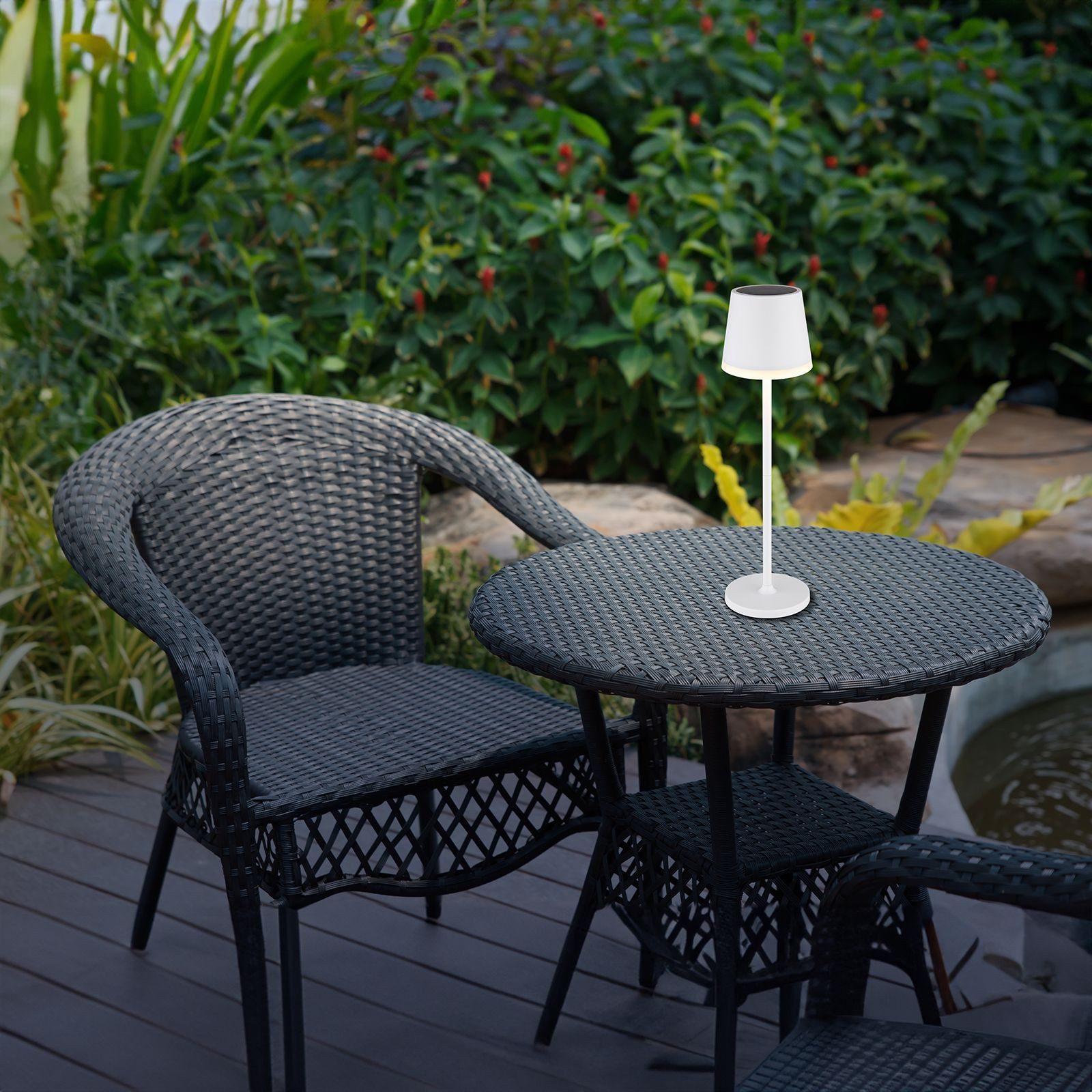 bmf-versand Tischleuchte Tischlampe Kabellos Solar Akku günstig online kaufen