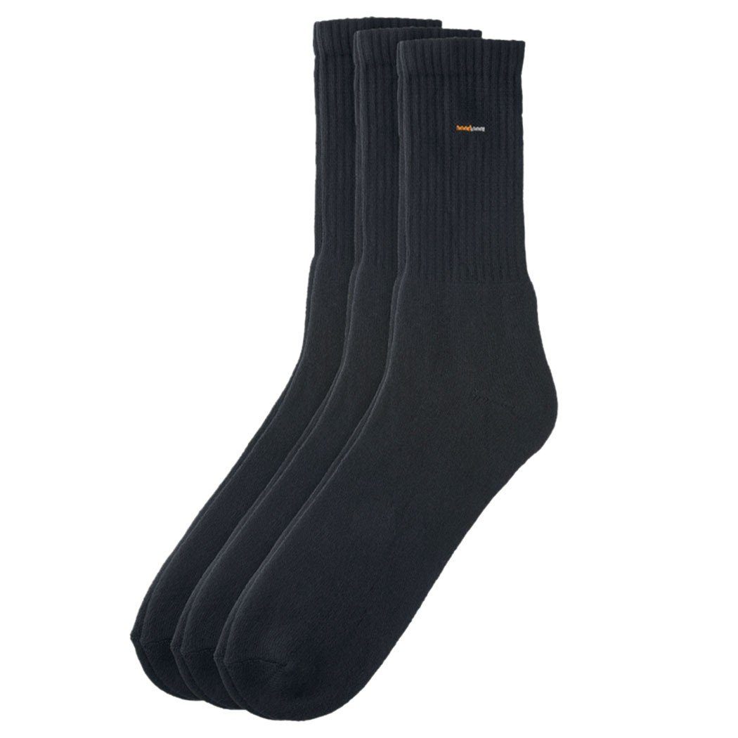 Camano Socken Classic (15-Paar) verstärkten Zehen und Ferse, Komfortbündchen, 15 Paar