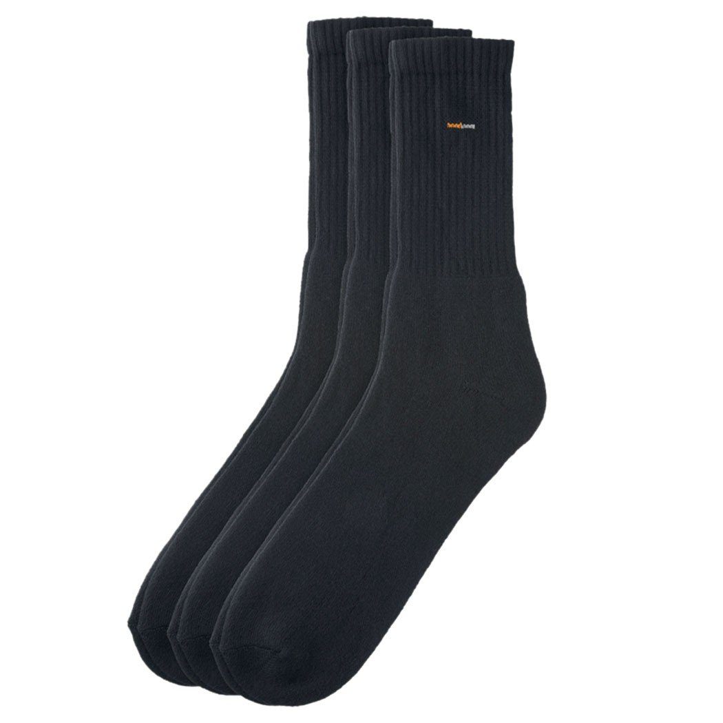 (15-Paar) Paar 15 Classic verstärkten Komfortbündchen, Zehen Socken Camano Ferse, und