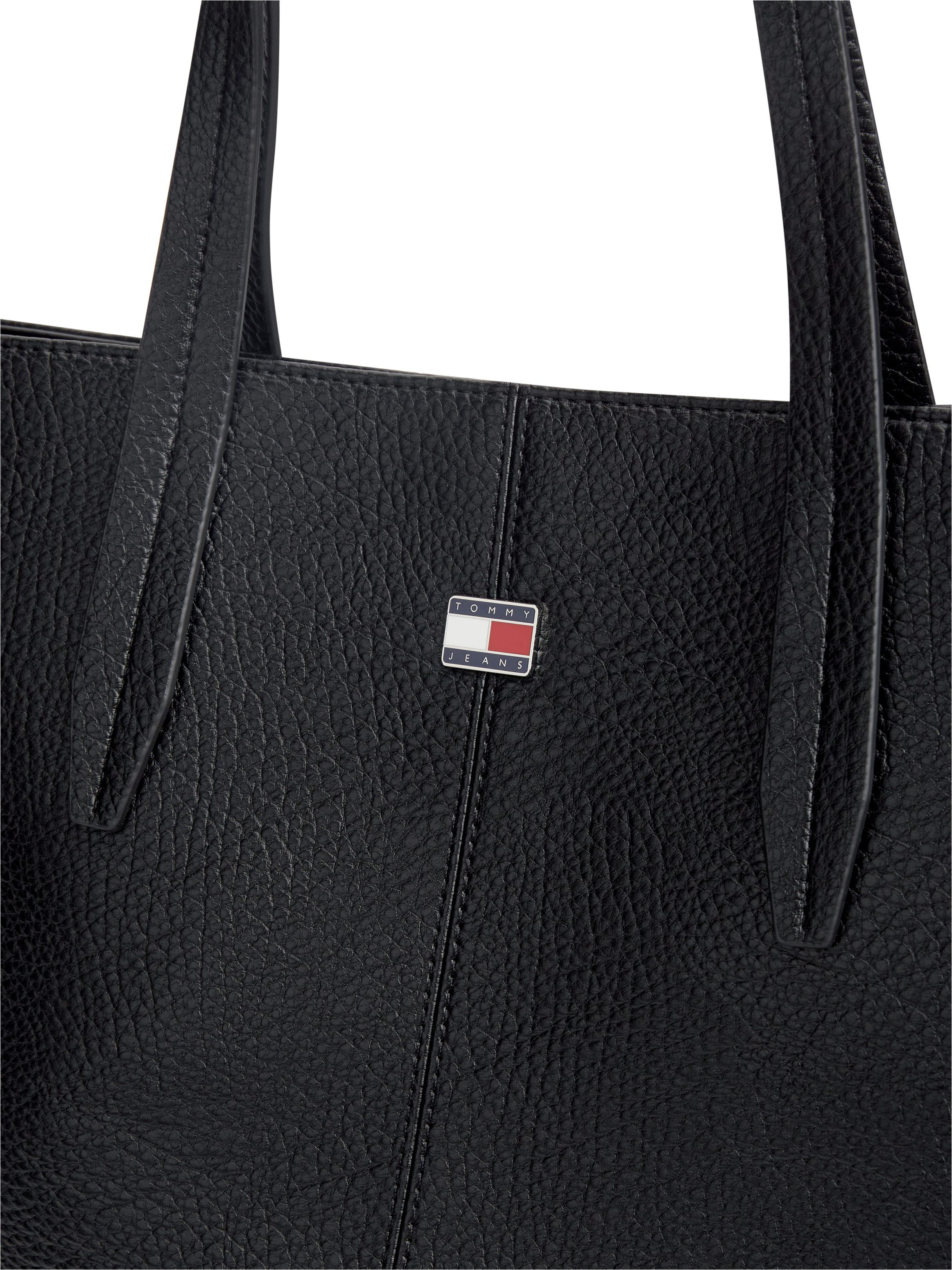 Tommy Jeans Tragetasche TJW SLOUCHY CITY TOTE, Damen Handtasche, Shopper mit dezenten Ziernähten – Bild 4 von 5