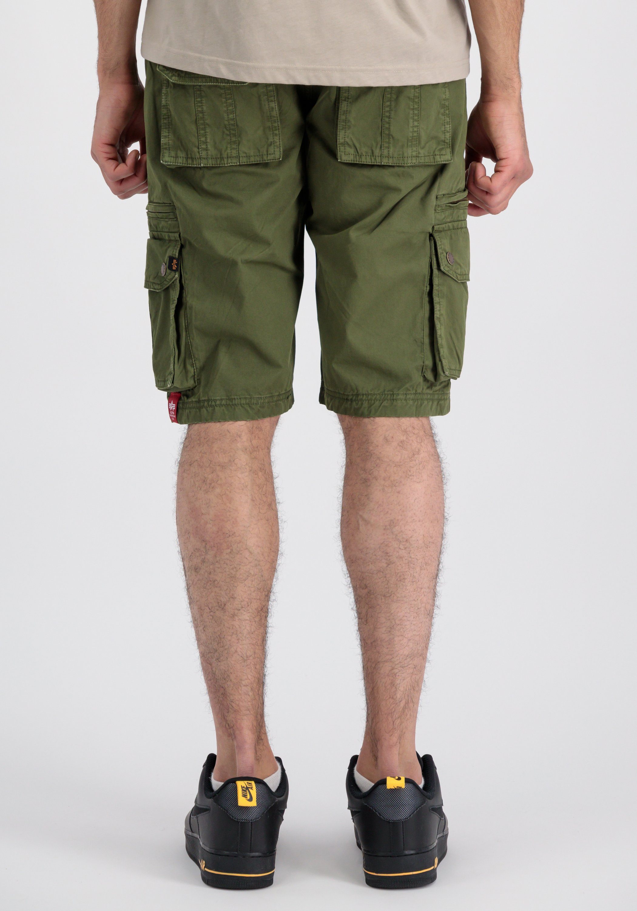 olive Alpha Short - Alpha dark Alpha Shorts Industries Industries Shorts Men