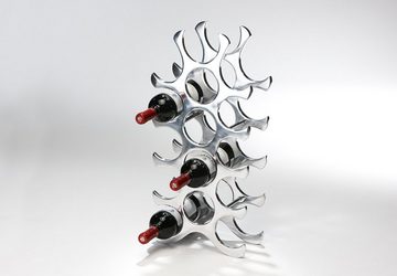 Kobolo Weinregal Flaschenhalter CIRCLE aus Metall für 15 Flaschen