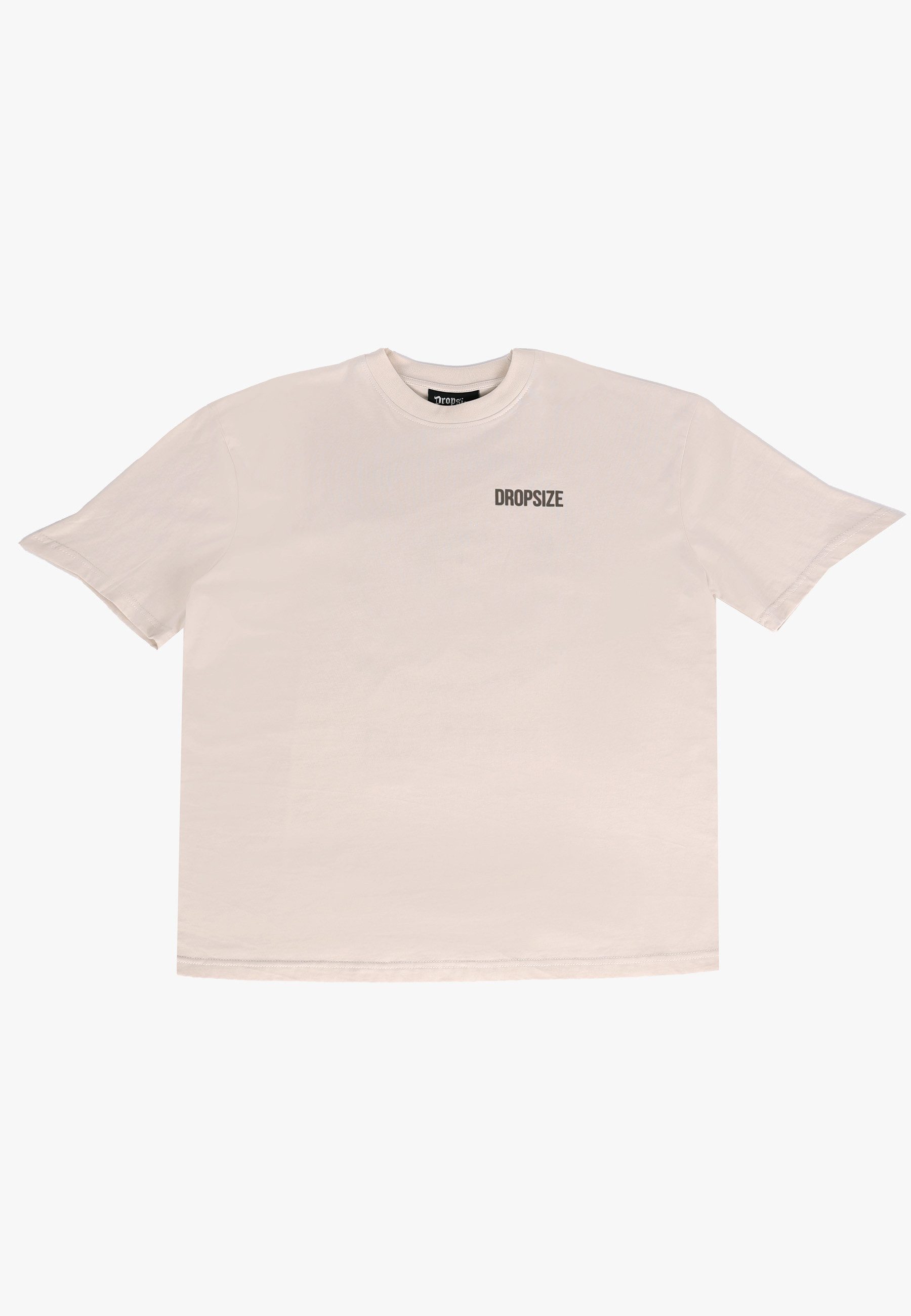 Dropsize T-Shirt Dropsize HEAVY OVERSIZE HUSTLE CLUB CIRCLE T-SHIRT (1-tlg)