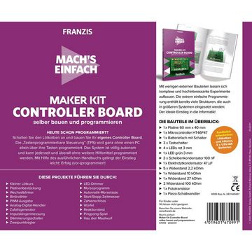 Franzis Lernspielzeug Maker Kit Controller Board selber bauen und, Ausführung in deutscher Sprache
