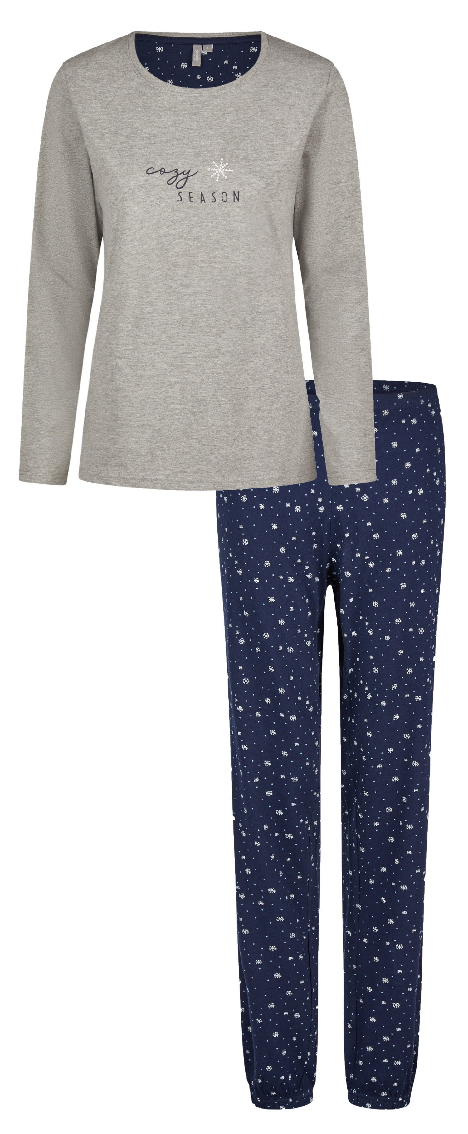 By Louise Schlafanzug Damen Pyjama lang günstig online kaufen