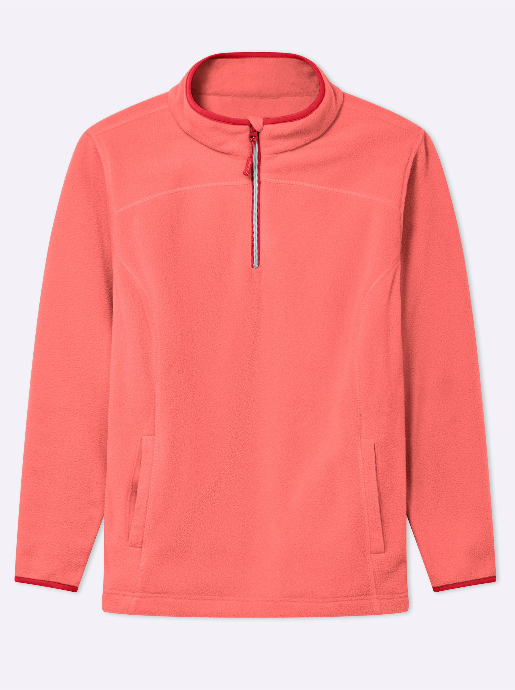 Witt Fleeceshirt Fleece-Shirt Langarm Länge ca. 66 cm – Bild 5 von 5