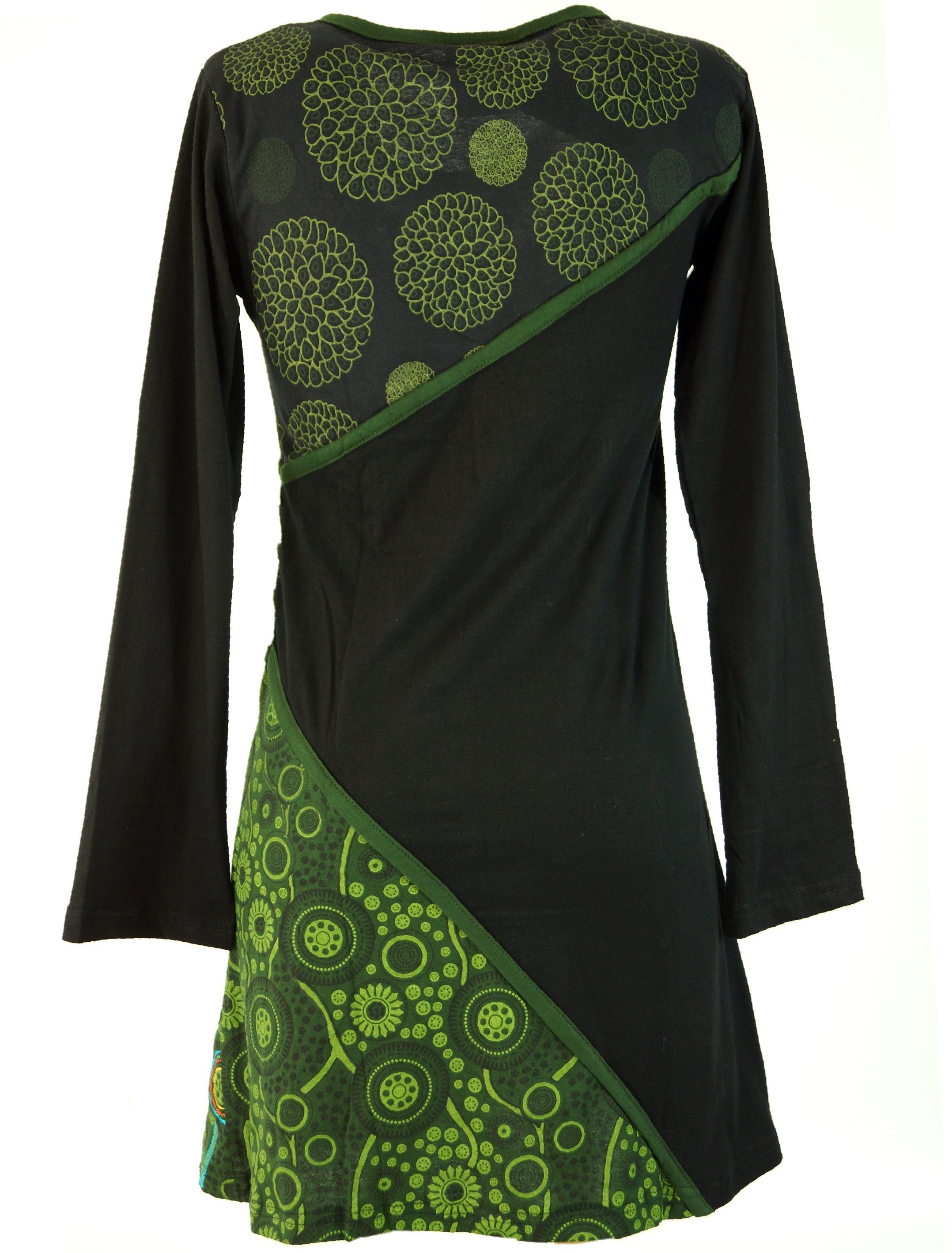 Guru-Shop Midikleid Hippie Minikleid Boho chic, günstig online kaufen
