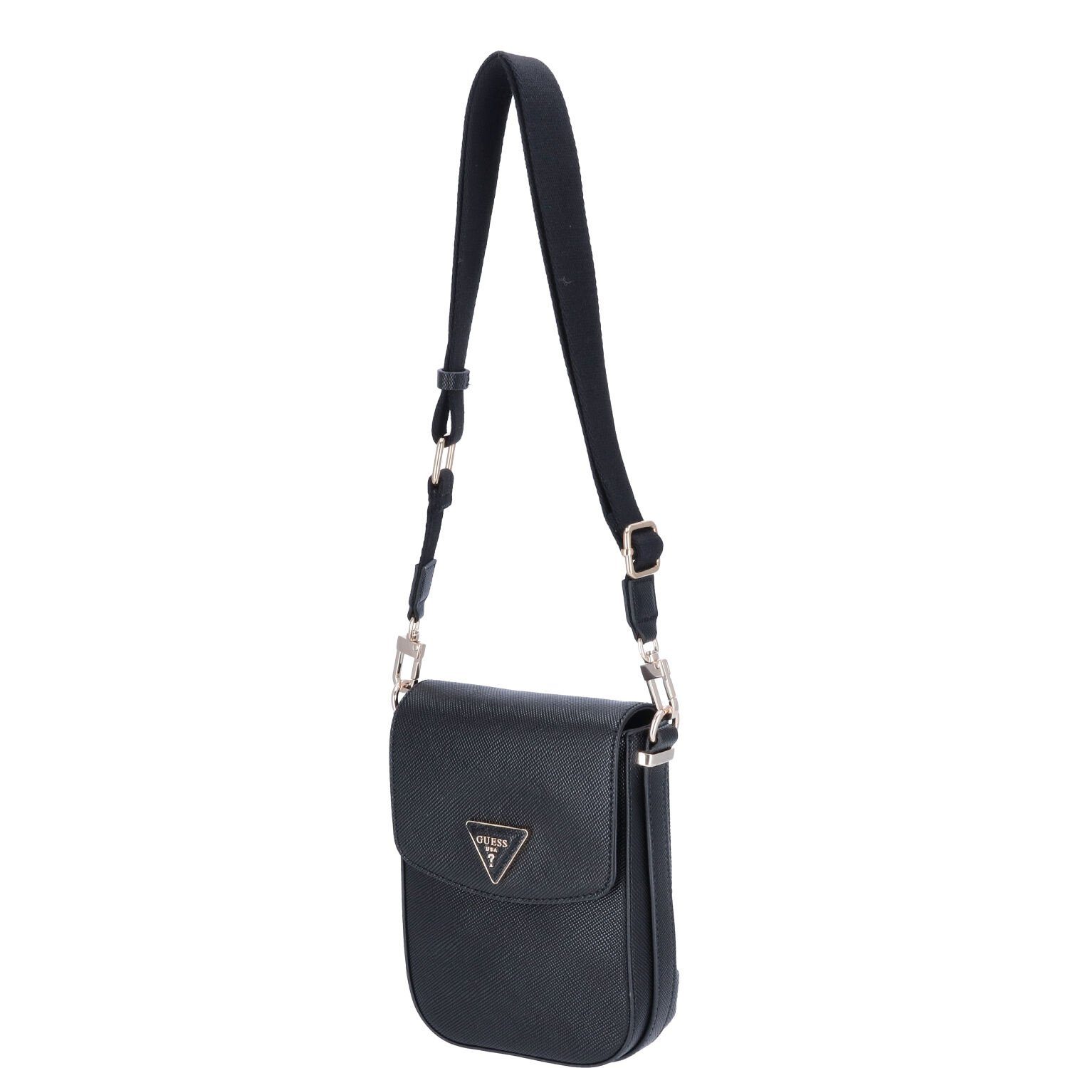 Guess Freizeitrucksack GUESS Umhängetasche/Rucksack 2in1 Brynlee Black (1-tlg)