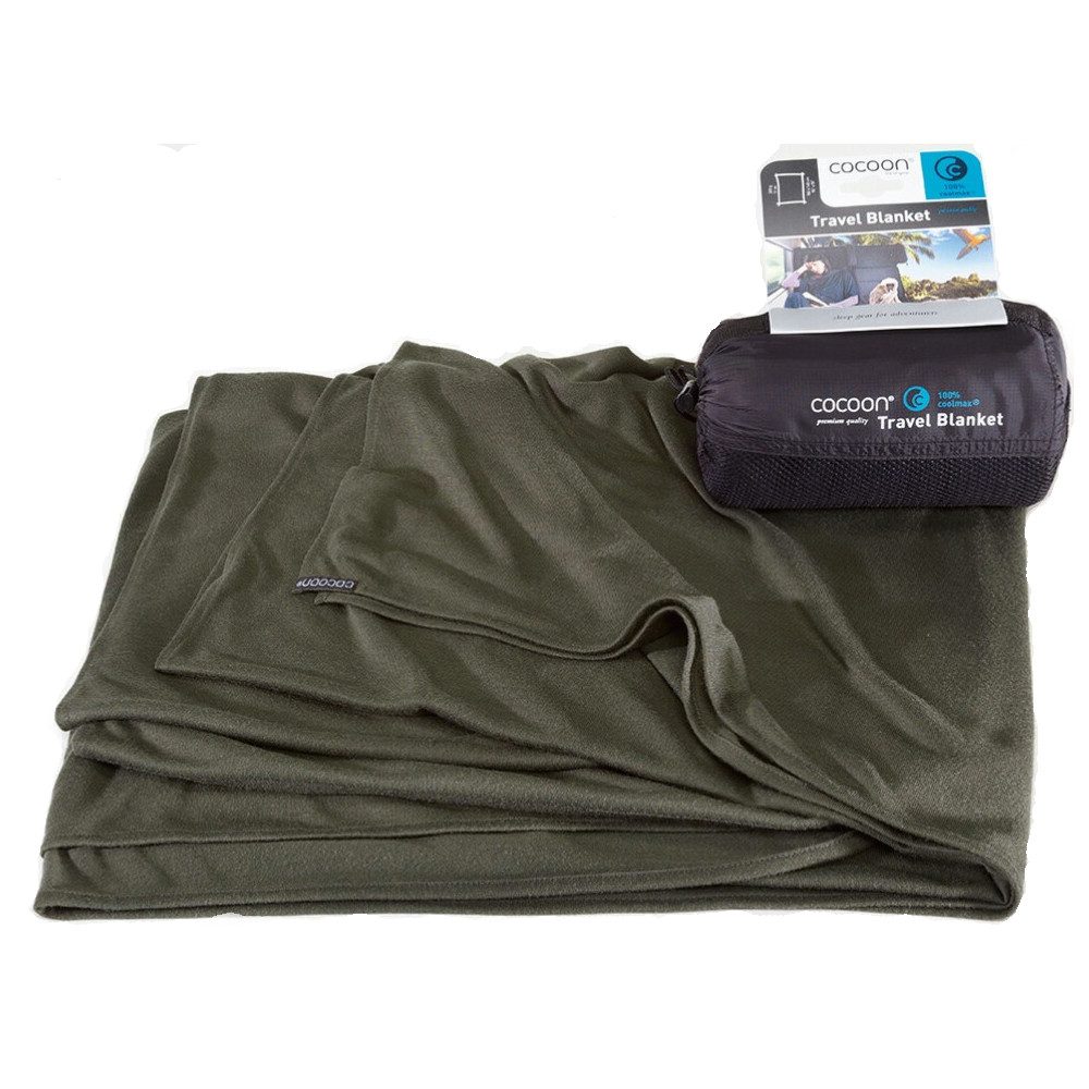 Cocoon Hüttenschlafsack COCOON CoolMax Reisedecke 180 x 140 cm