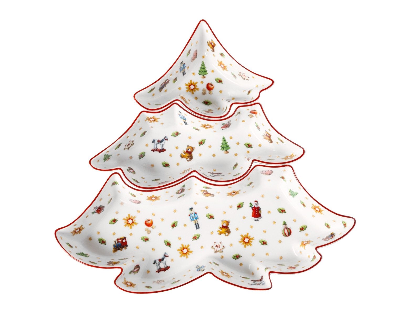 Villeroy & Boch Dipschale Toy's Delight Dipschalen-Set, Porzellan, (3-tlg), Premium Porcelain, 3 Stck, Handw., mikrow.sicher