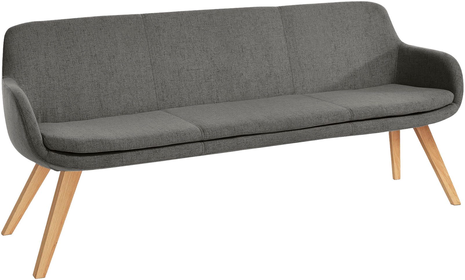 Musterring Essbank Tavia, Stativgestell aus Eiche bianco massiv, Breite 180, 200 oder 220 cm