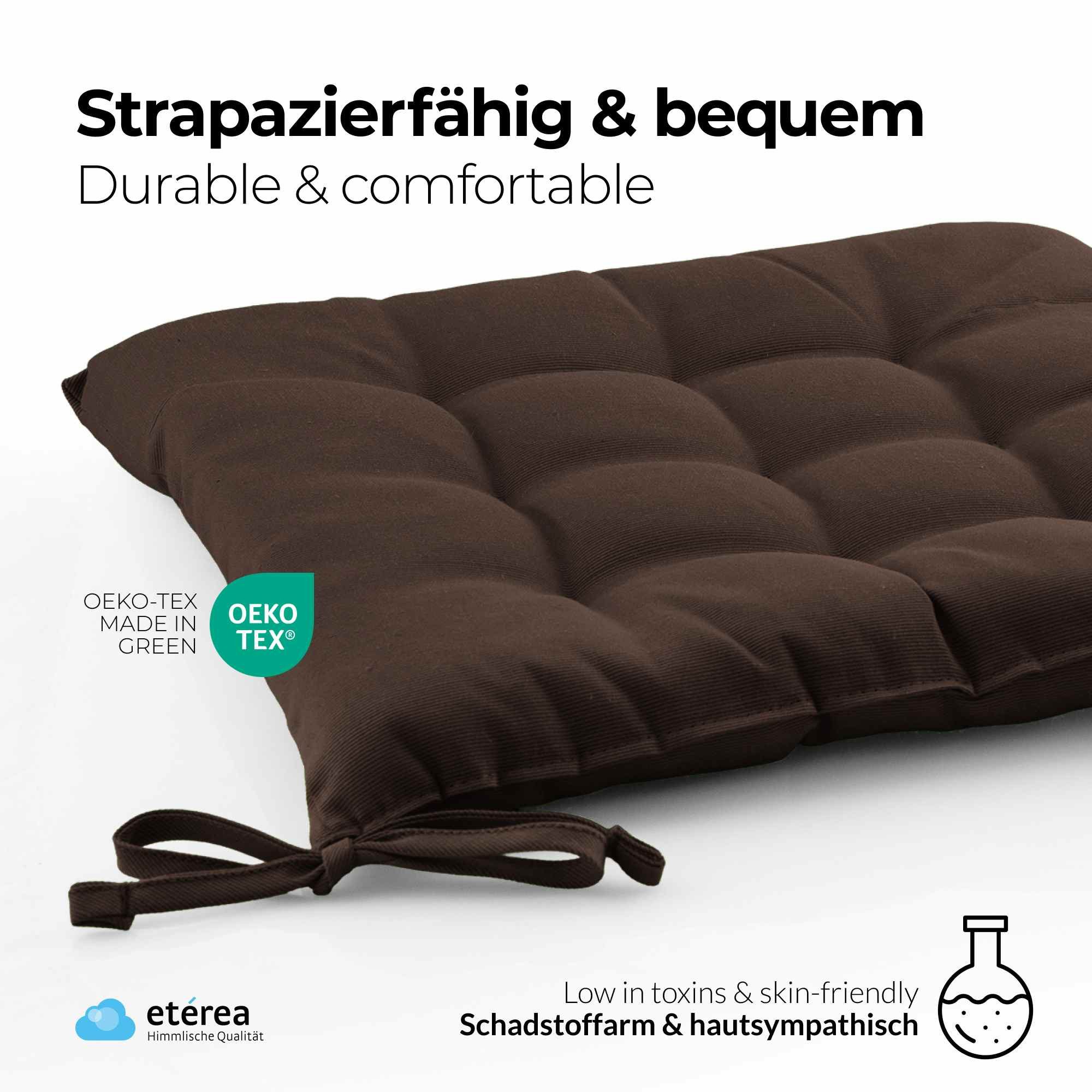 etérea Himmlische Qualität Sitzkissen etérea Sitzkissen Stuhlkissen Basic Auflage und