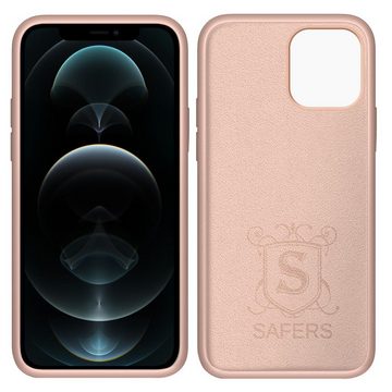 CoolGadget Handyhülle Silikon Colour Series Slim Case für Apple iPhone 12 Pro Max 6,7 Zoll, Hülle weich Handy Cover für iPhone 12 Pro Max Schutzhülle