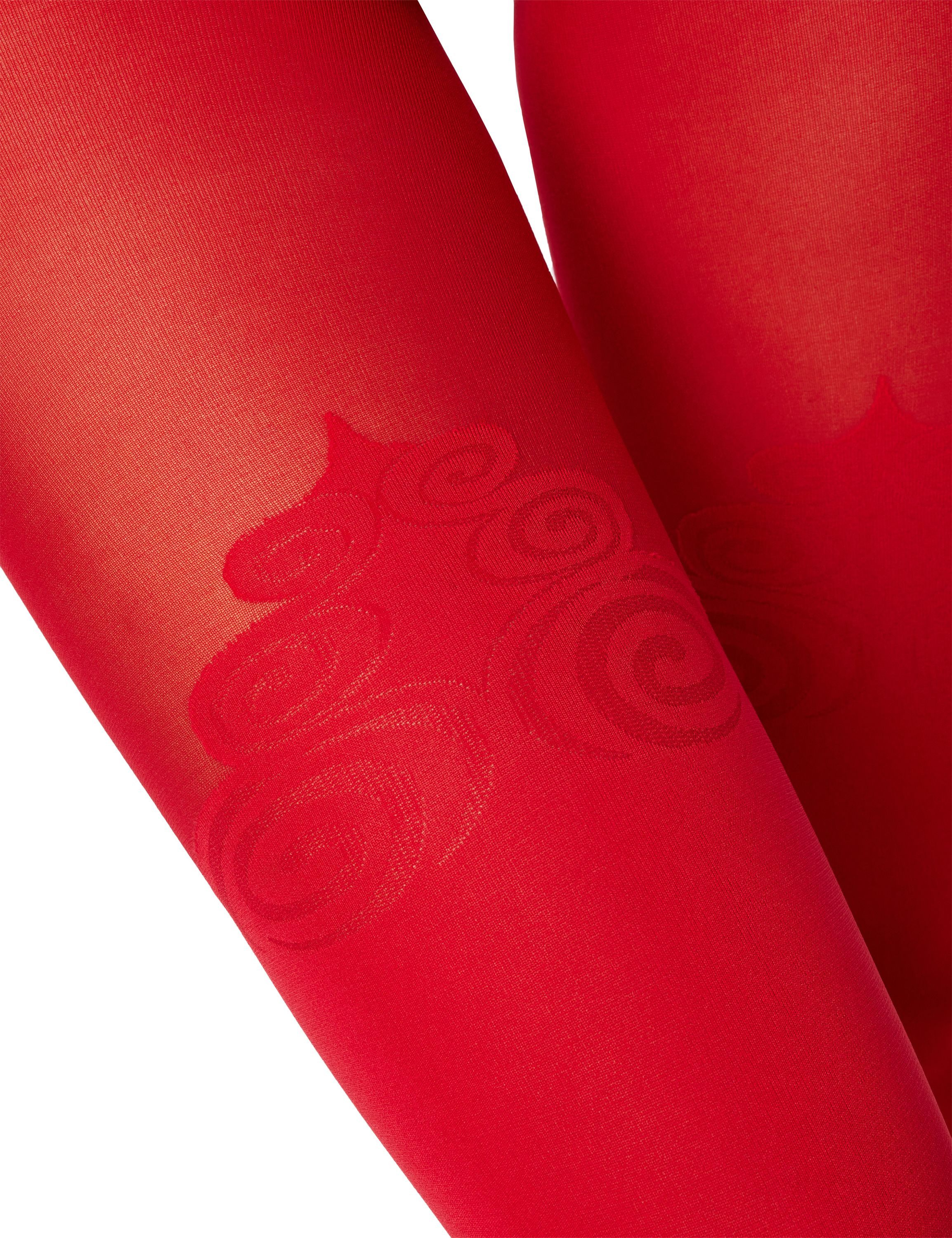 Merry Style Strumpfhose Damen Strümpfe MS 389 Feinstrumpfhose 60 DEN (1 St) mit Muster, aus Mikrofaser – Bild 3 von 5