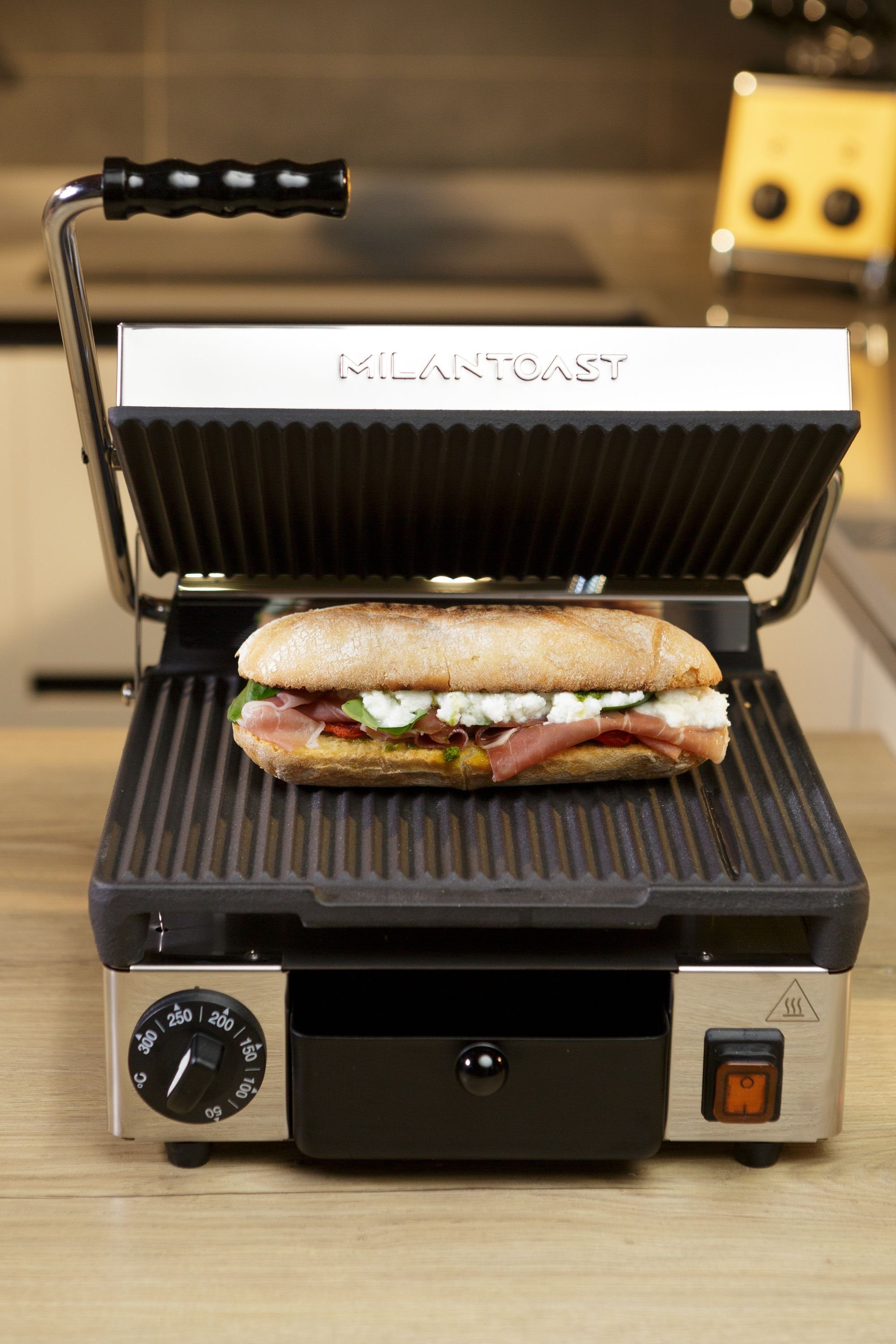 MILANTOAST Kontaktgrill Milantoast Kontaktgrill elektrisch