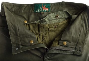 La Chasse® Lederhose Jagd-Lederhose aus Büffelleder (Stiefelhose) Herren strapazierfähig