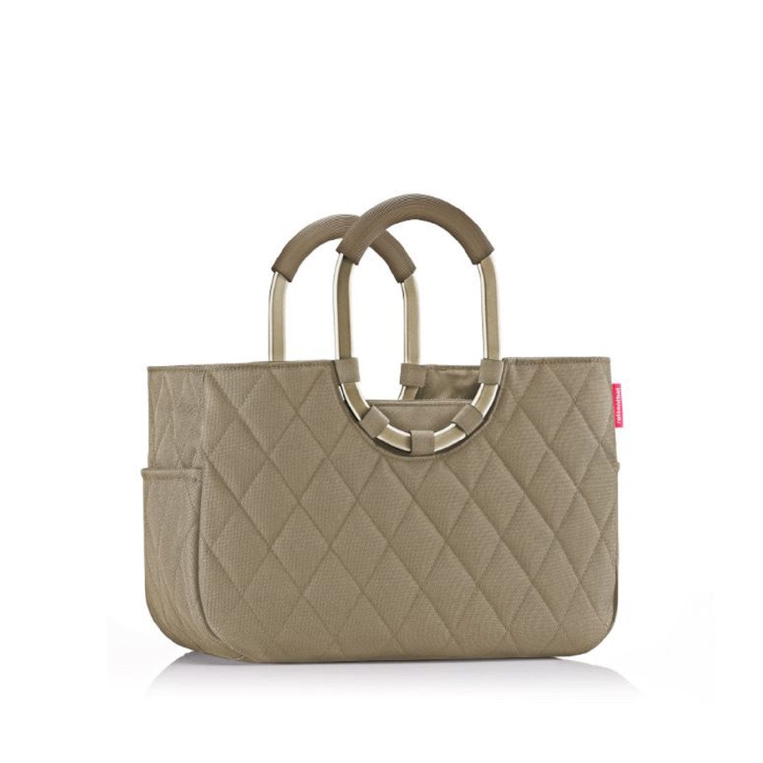 REISENTHEL® Einkaufsshopper Loopshopper M frame rhombus olive günstig online kaufen