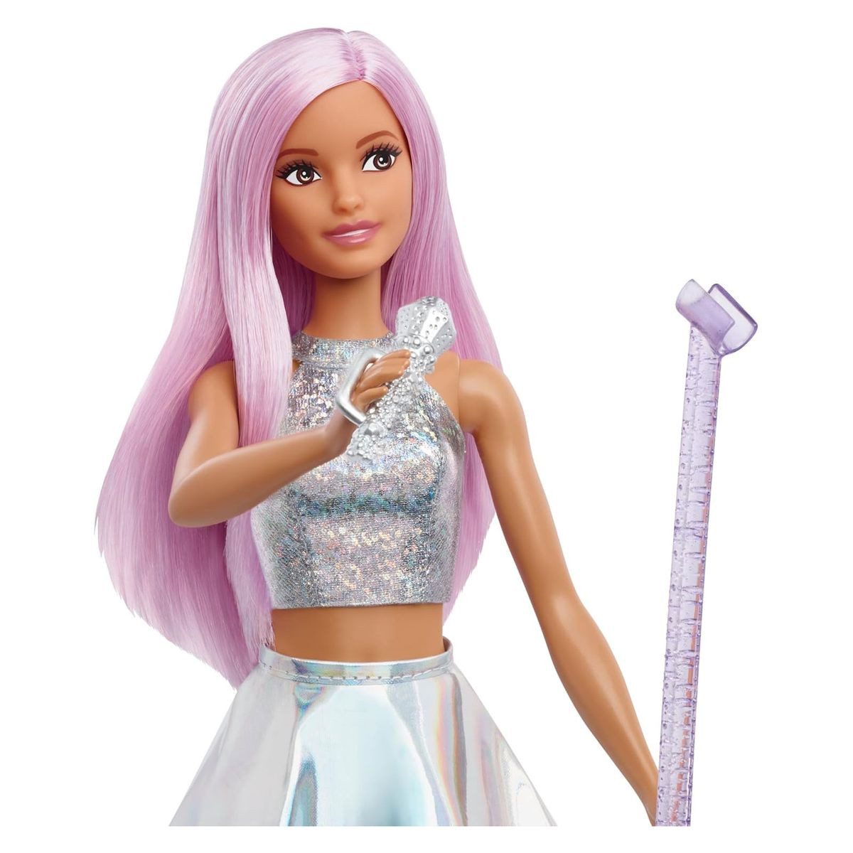 Mattel® Stehpuppe Mattel JCW42 - Barbie - You can be anything - Pop-Star, Sängerin, Pup – Bild 2 von 5
