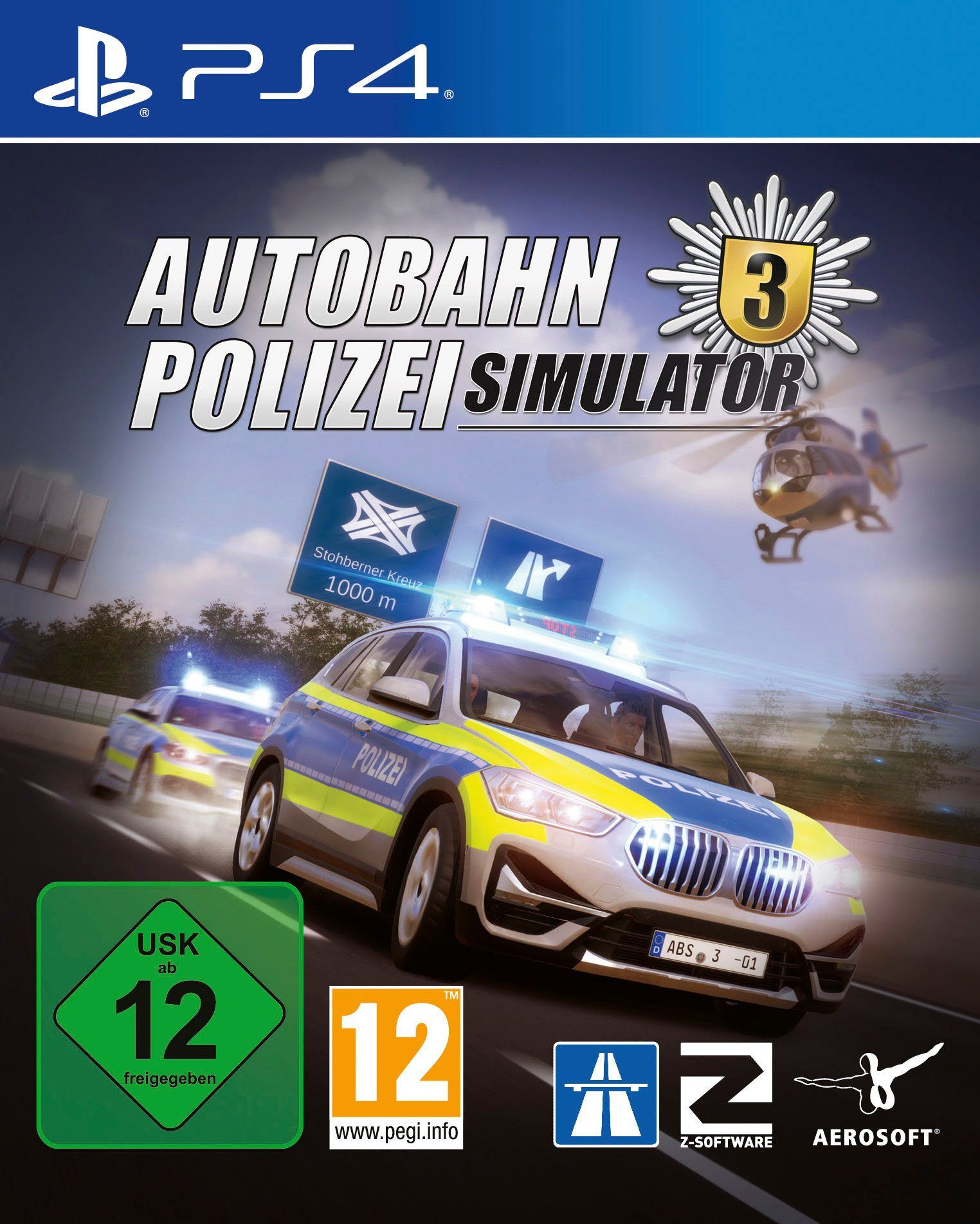 Autobahn-Polizei Simulator 3 (Blu-ray Disc), PlayStation 4