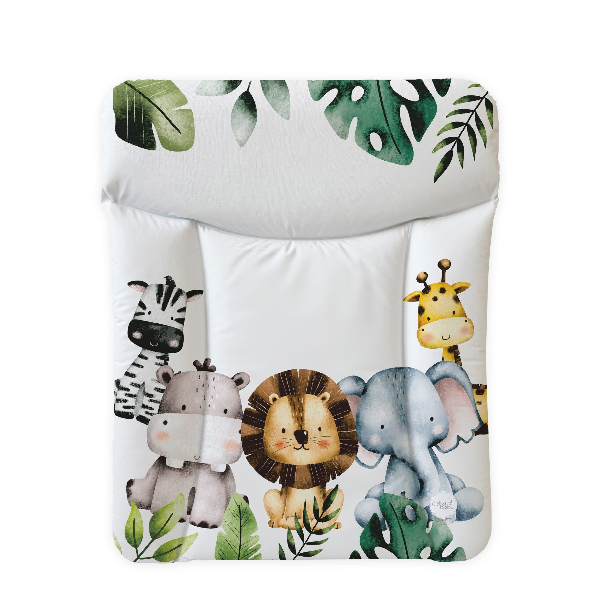 CEBA BABY Wickelauflage Weiche Wickeltischauflage 50 x 70 cm, 72 x 75 cm, 85 x 72 cm, Wickelauflage für Junge und Mädchen - Wasserdicht, abwaschbar