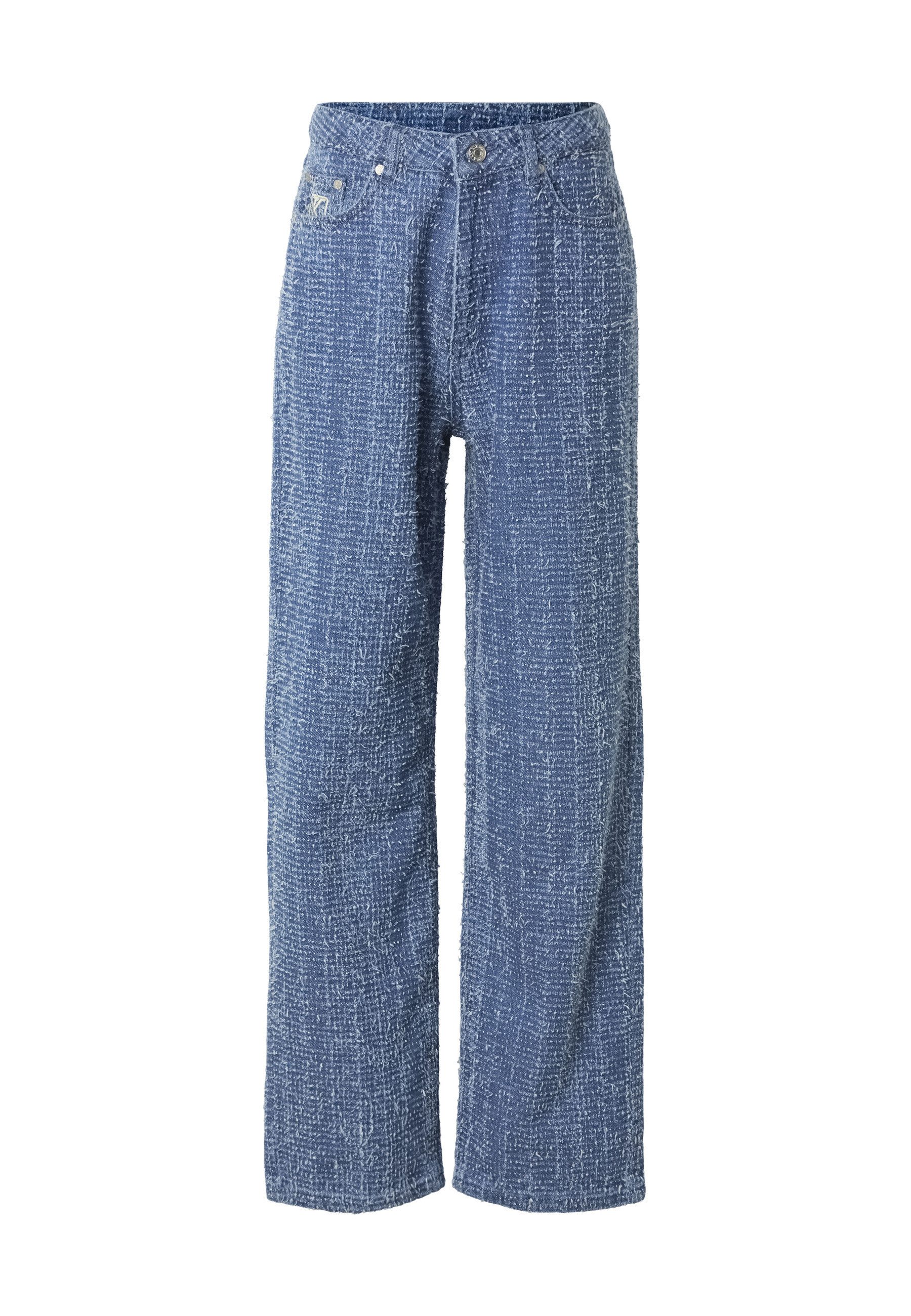 Karl Kani Straight-Jeans Karl Kani Signature Distressed Jeans